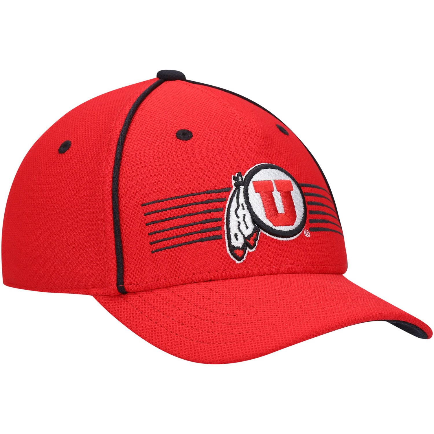 Youth Under Armour Utah Utes Blitzing Accent Performance Adjustable Hat                                                          - view number 3