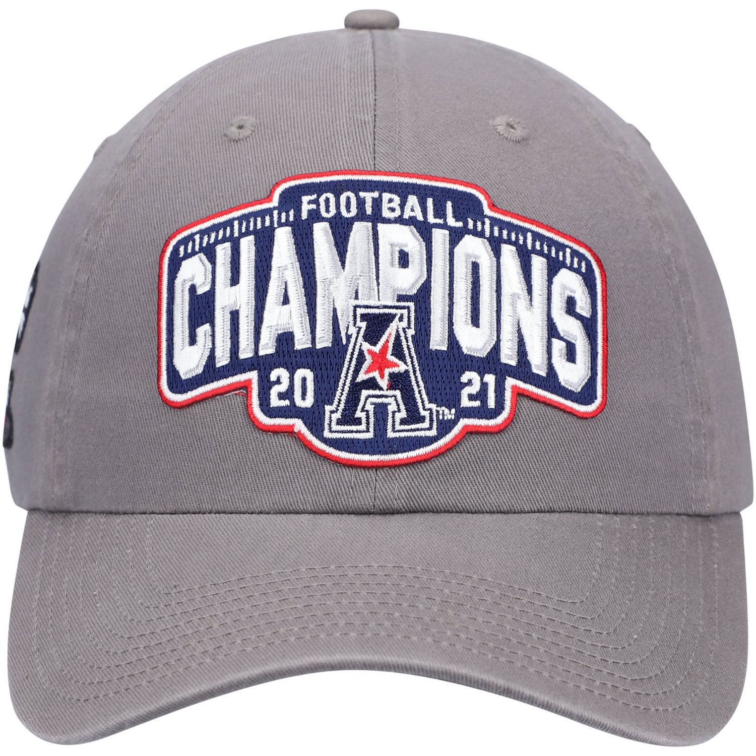 Zephyr Cincinnati Bearcats 2021 AAC Football Conference Champions Locker Room Crew Adjustable Hat - view number 2