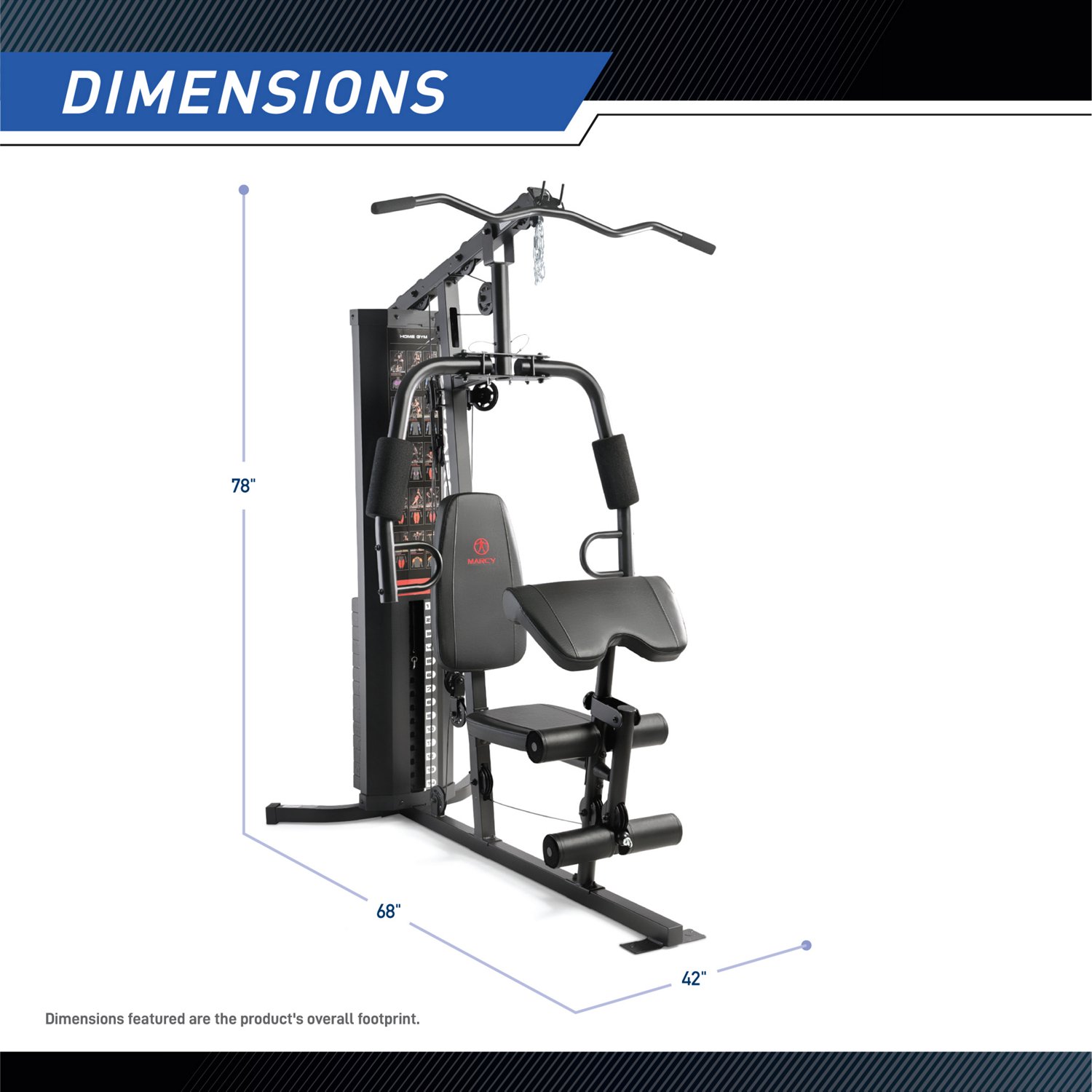 Marcy 150 lb Home Gym                                                                                                            - view number 3
