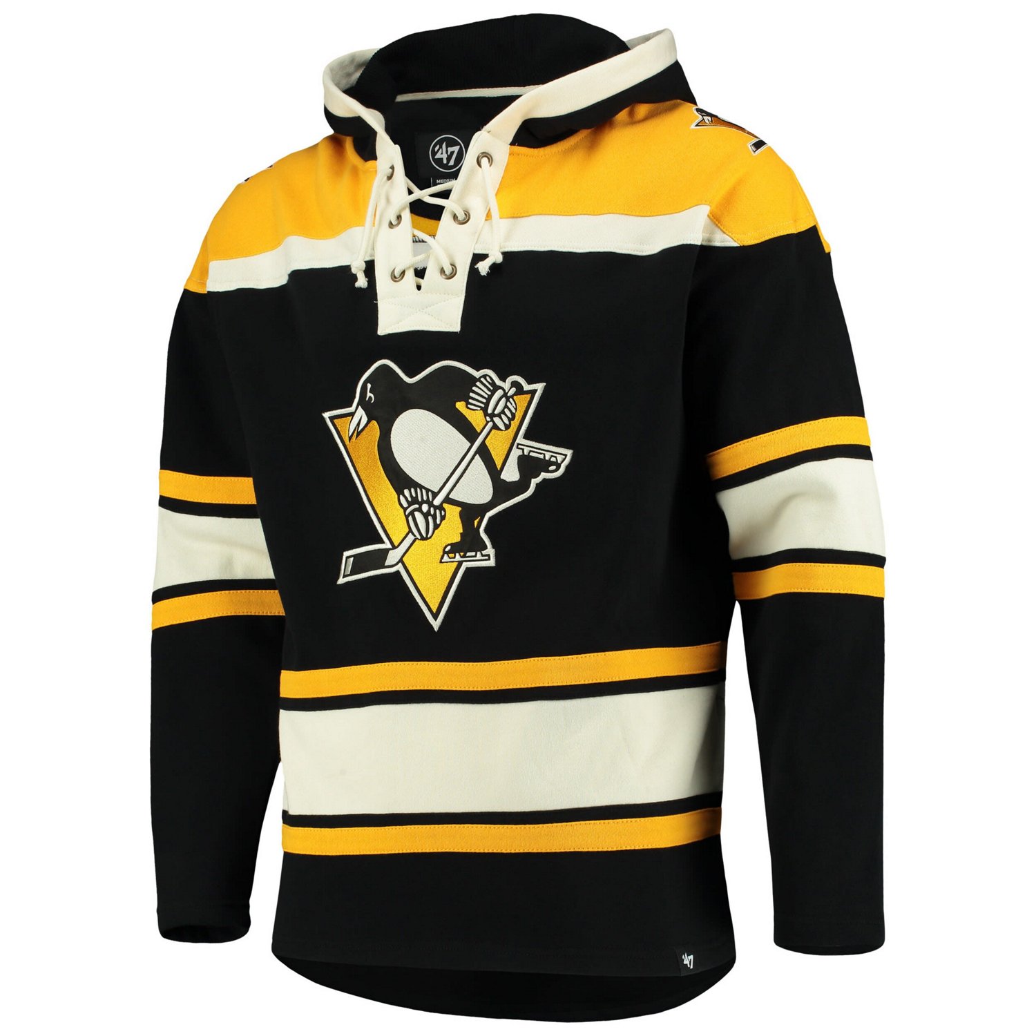 '47 Pittsburgh Penguins Superior Lacer Pullover Hoodie                                                                           - view number 2