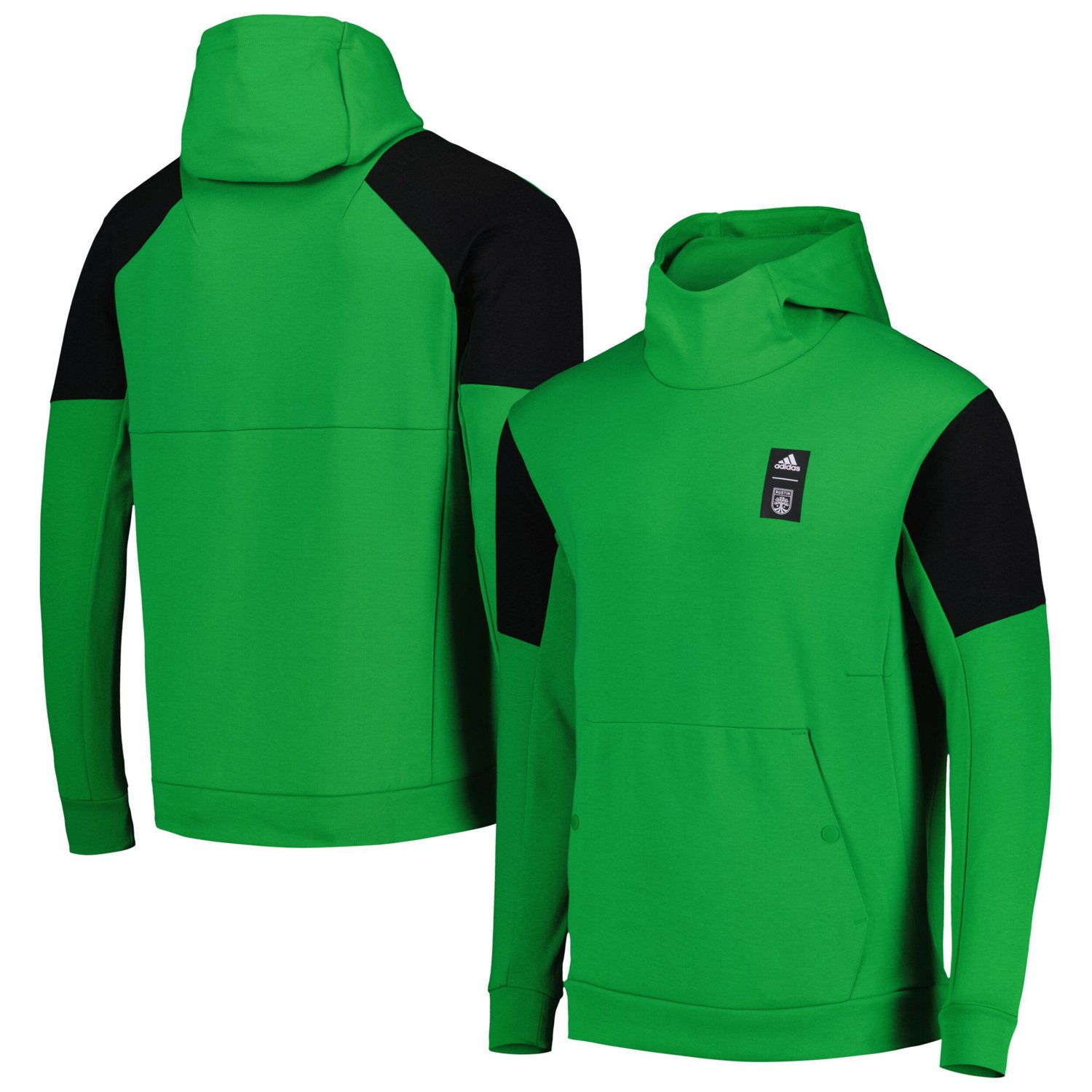 adidas Austin FC 2023 Player Travel Pullover Hoodie