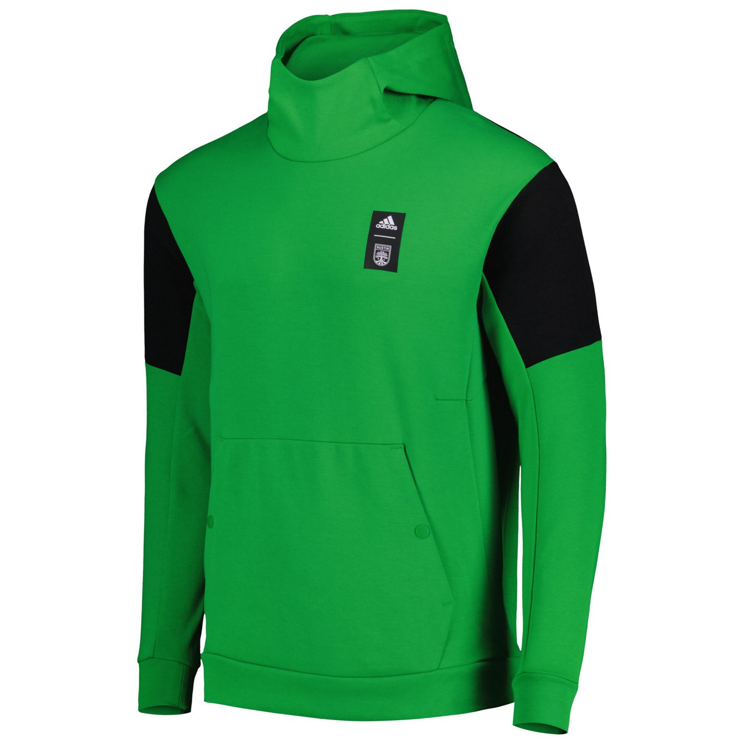 adidas Austin FC 2023 Player Travel Pullover Hoodie - view number 2