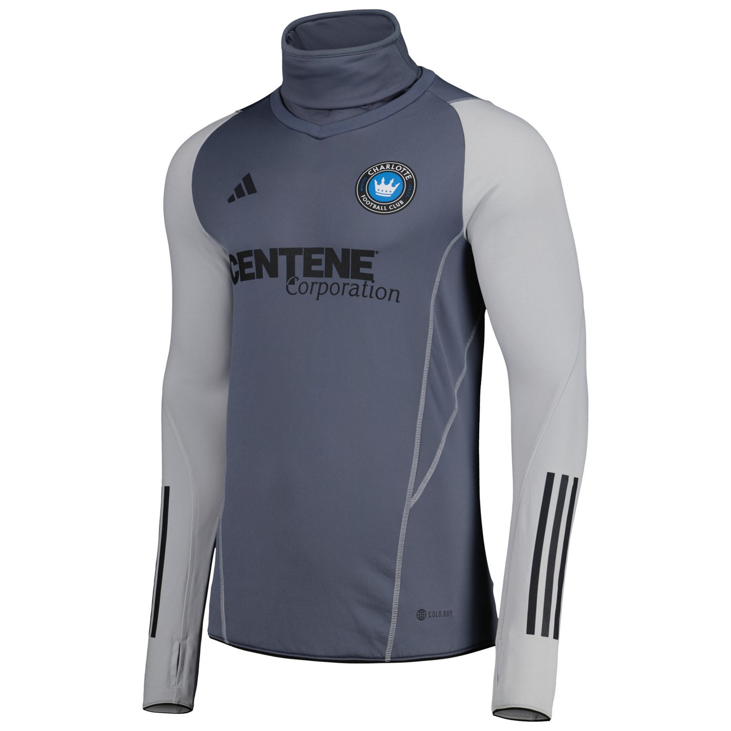 adidas Charlotte FC Warm Raglan COLDRDY Top - view number 2