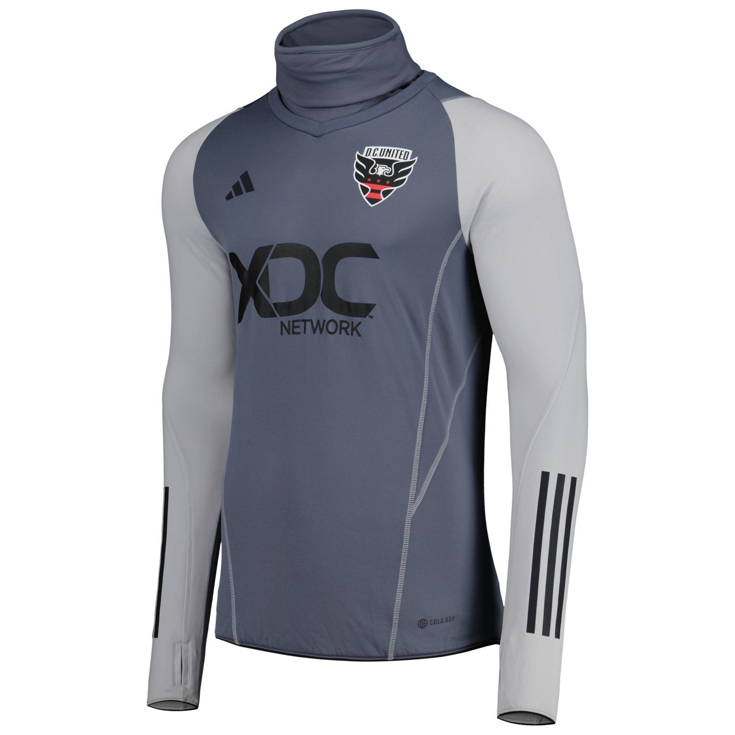 adidas DC United Warm Raglan COLDRDY Top - view number 2