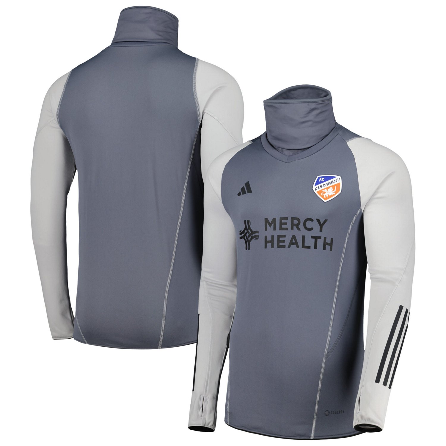 adidas FC Cincinnati Warm Raglan COLDRDY Top - view number 1