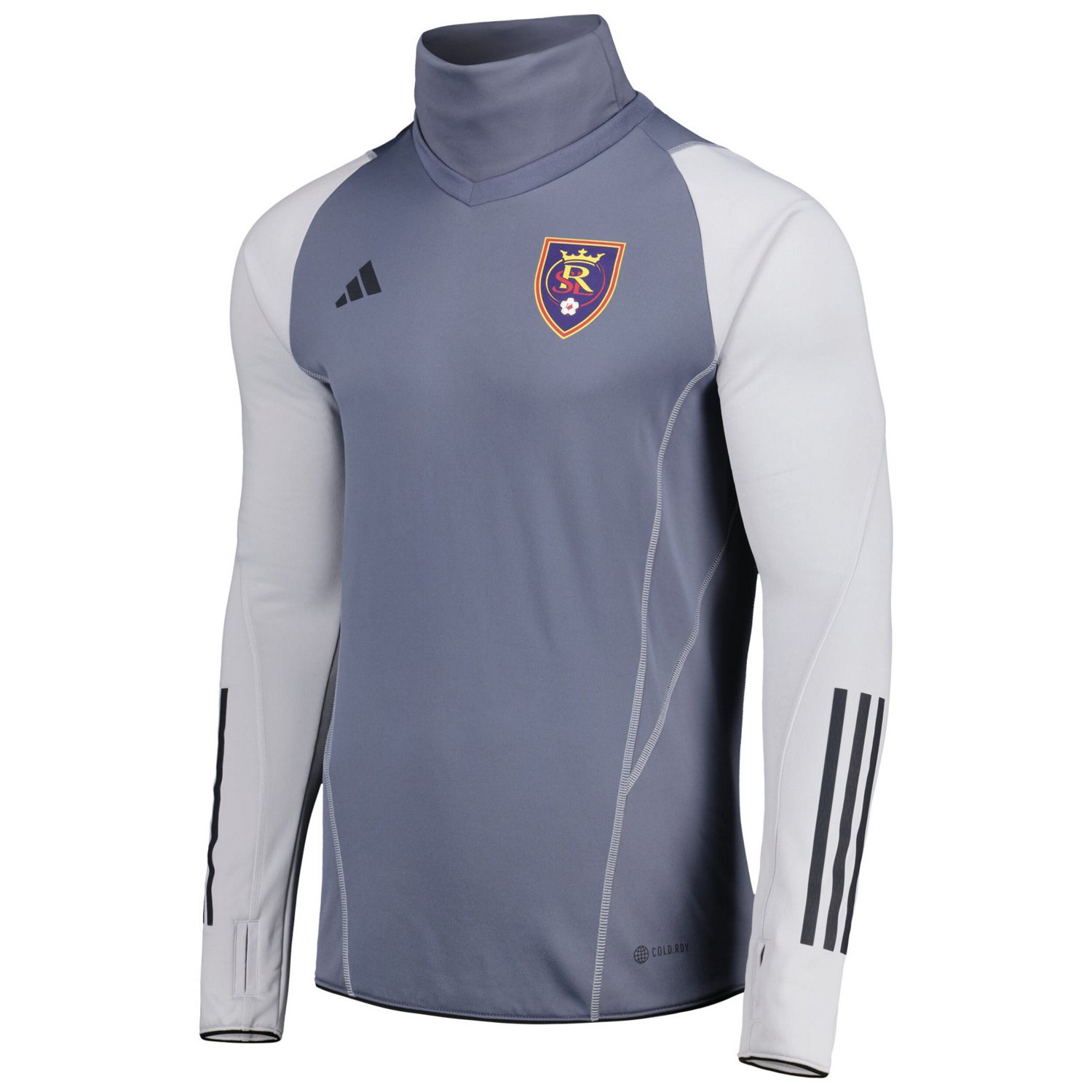 adidas Real Salt Lake Warm Raglan COLDRDY Top - view number 2