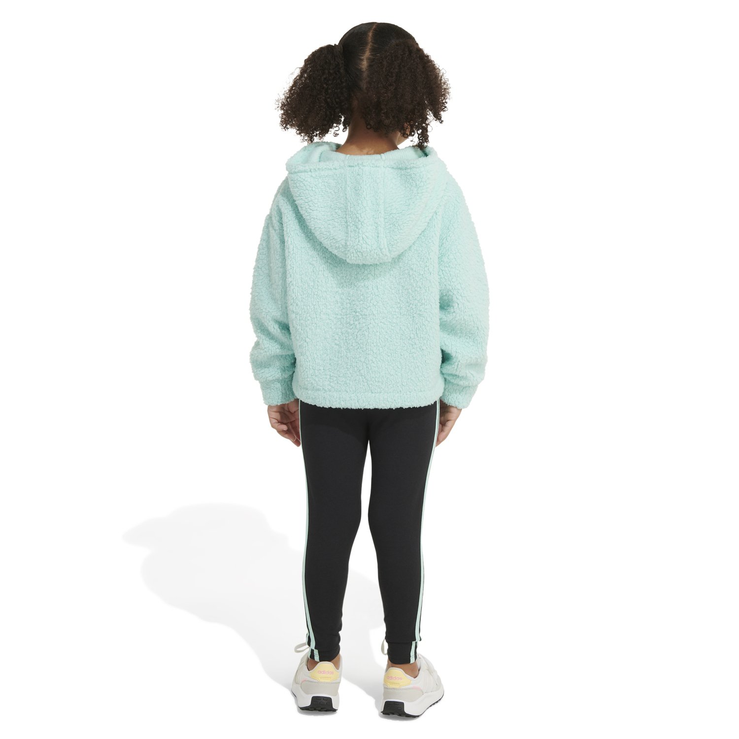 adidas Toddler Girls' Hoodie and Sherpa Tights Set | Academy