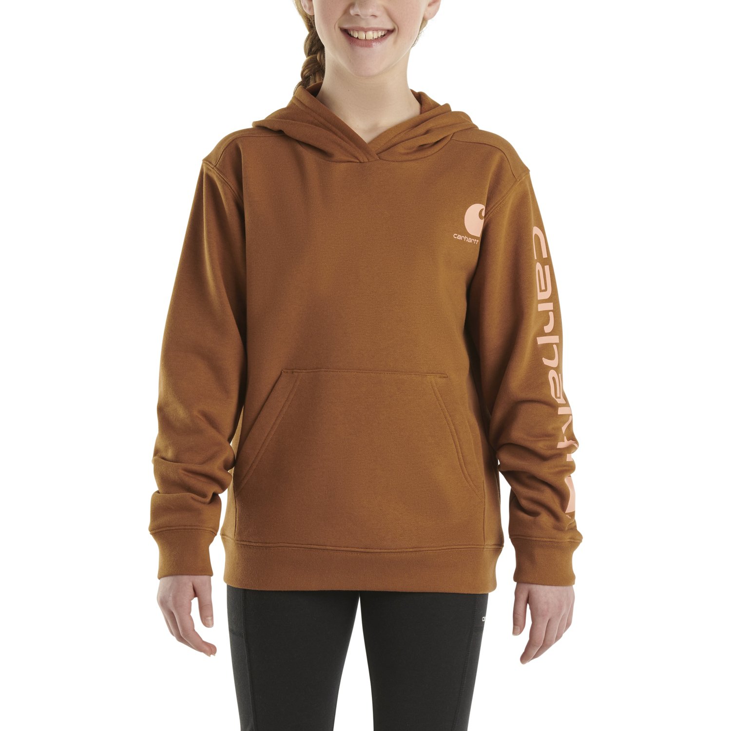 Carhartt Boys Logo Pullover Hoodie Free Shipping at Academy