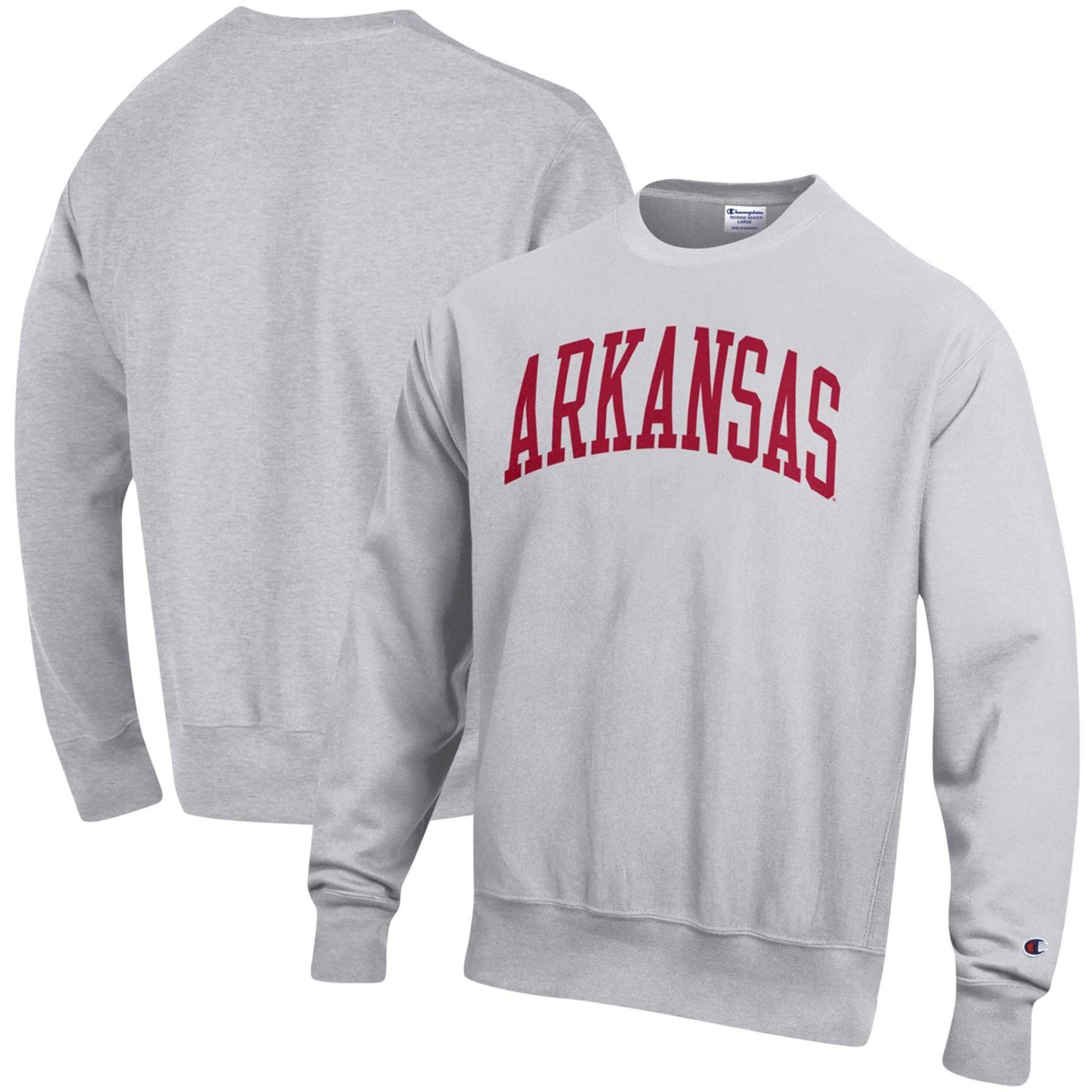 Champion Arkansas Razorbacks Arch Reverse Weave Pullover Sweatshirt