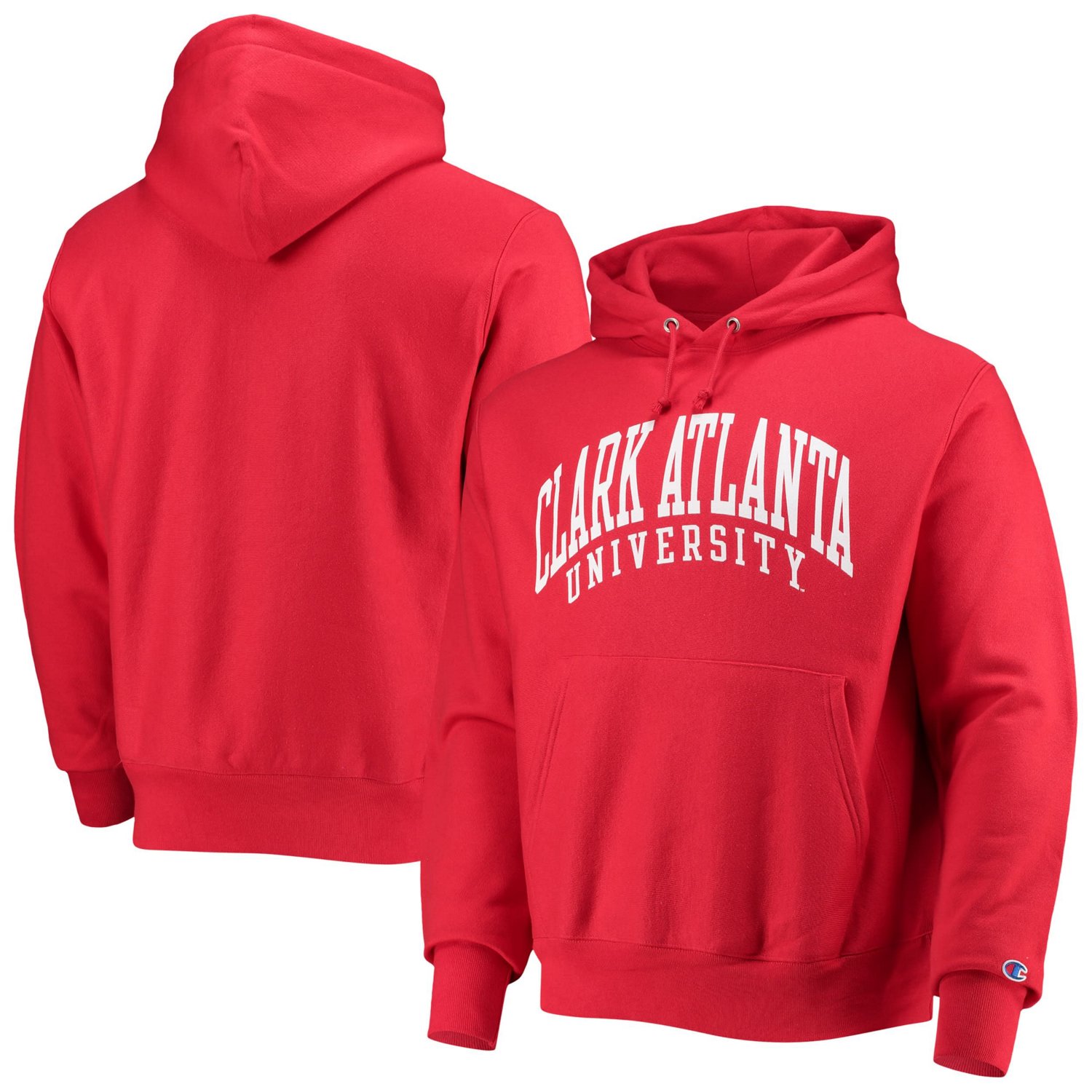 Champion Clark Atlanta University Panthers Tall Arch Pullover Hoodie