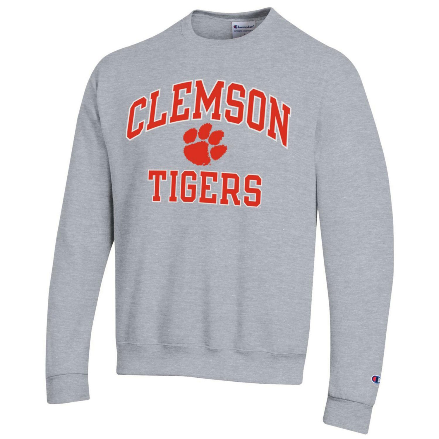 Champion Clemson Tigers High Motor Pullover Sweatshirt - view number 2