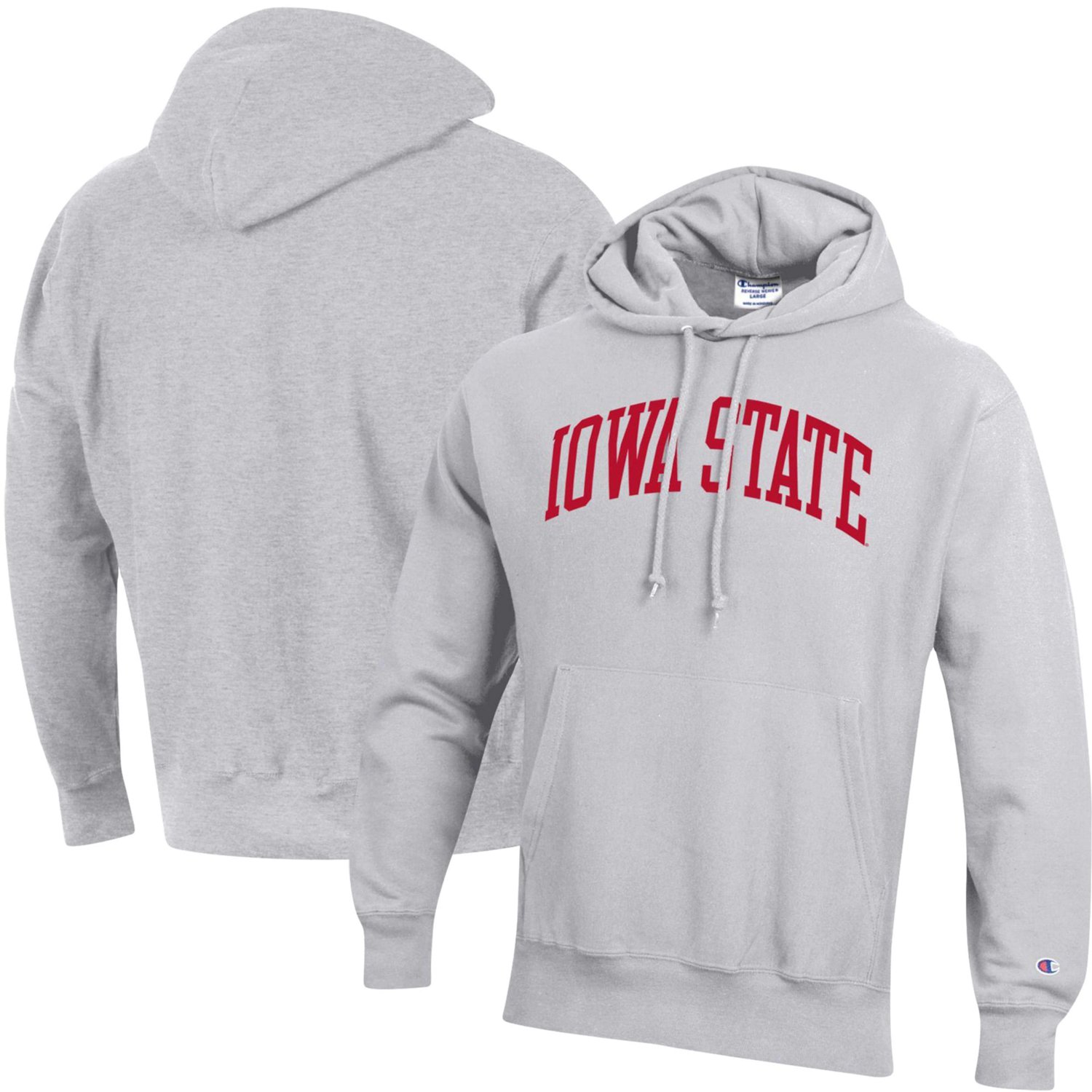 Champion Iowa State Cyclones Team Arch Reverse Weave Pullover Hoodie