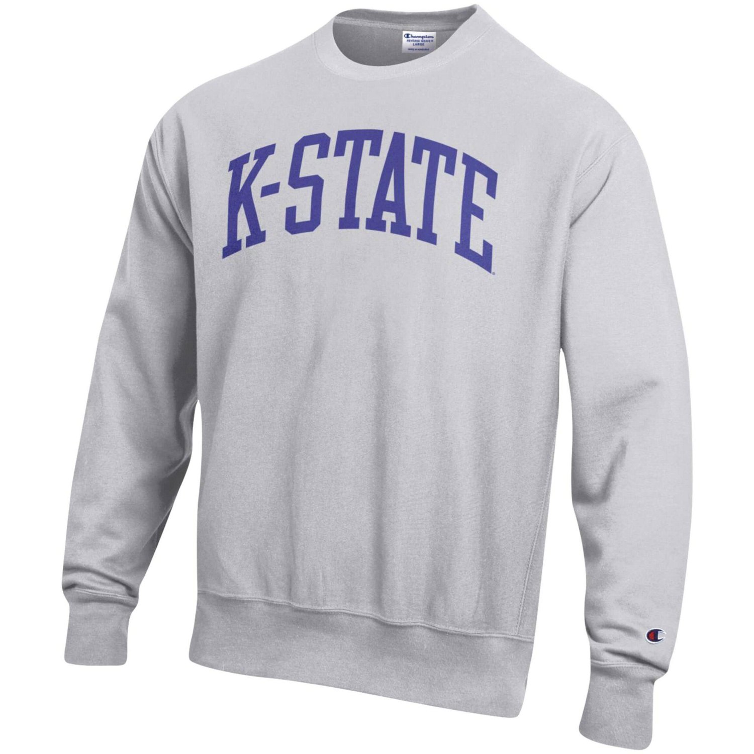 Champion Kansas State Wildcats Arch Reverse Weave Pullover Sweatshirt - view number 2