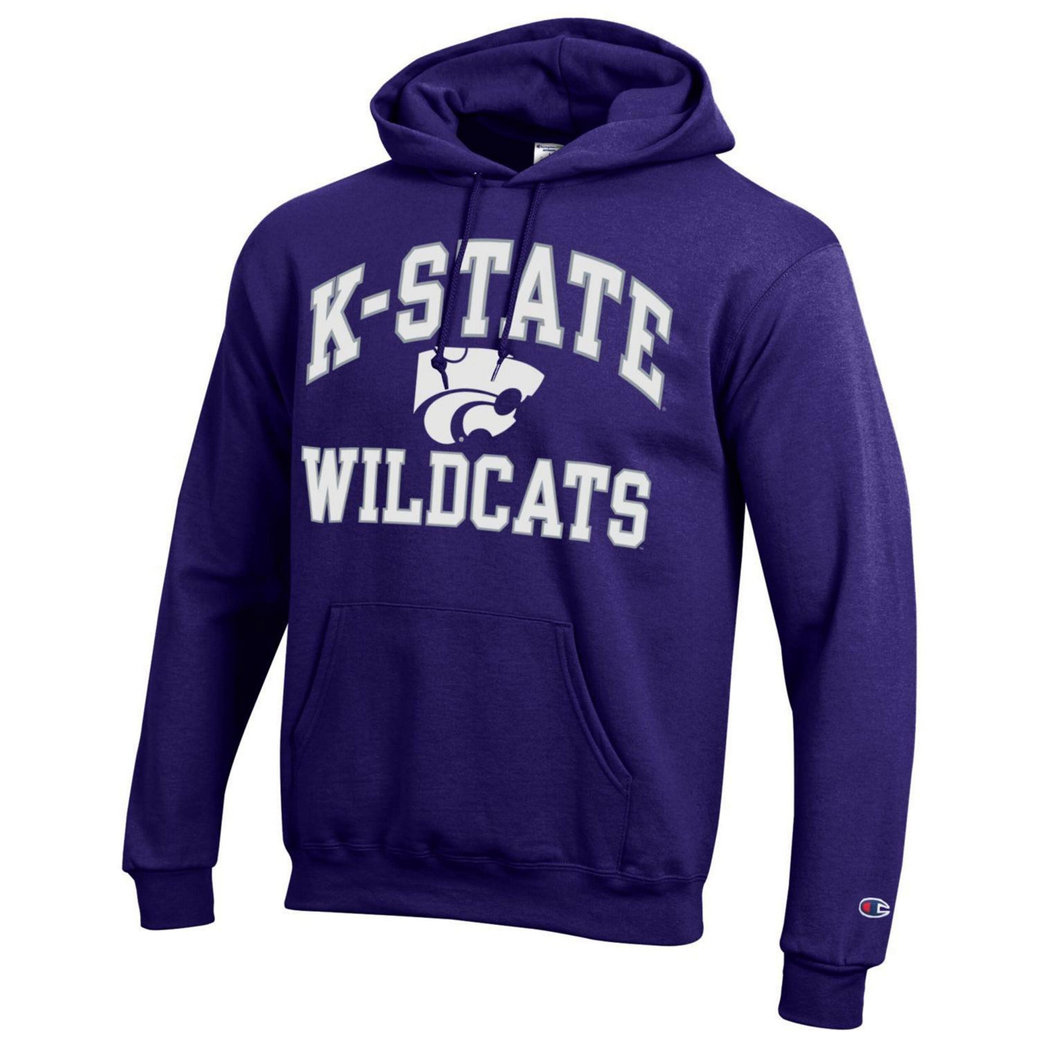 Champion Kansas State Wildcats High Motor Pullover Hoodie - view number 2