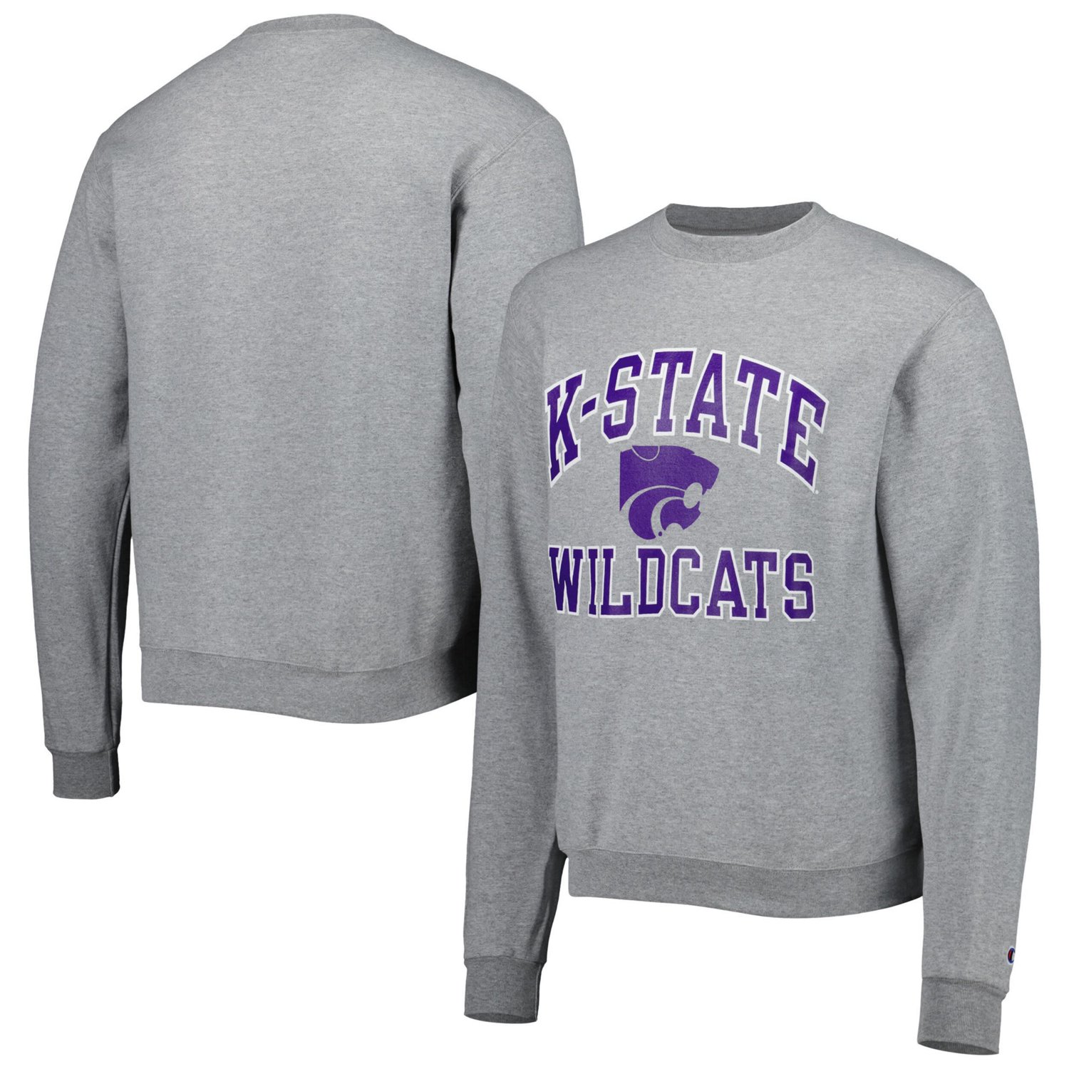 Champion Kansas State Wildcats High Motor Pullover Sweatshirt