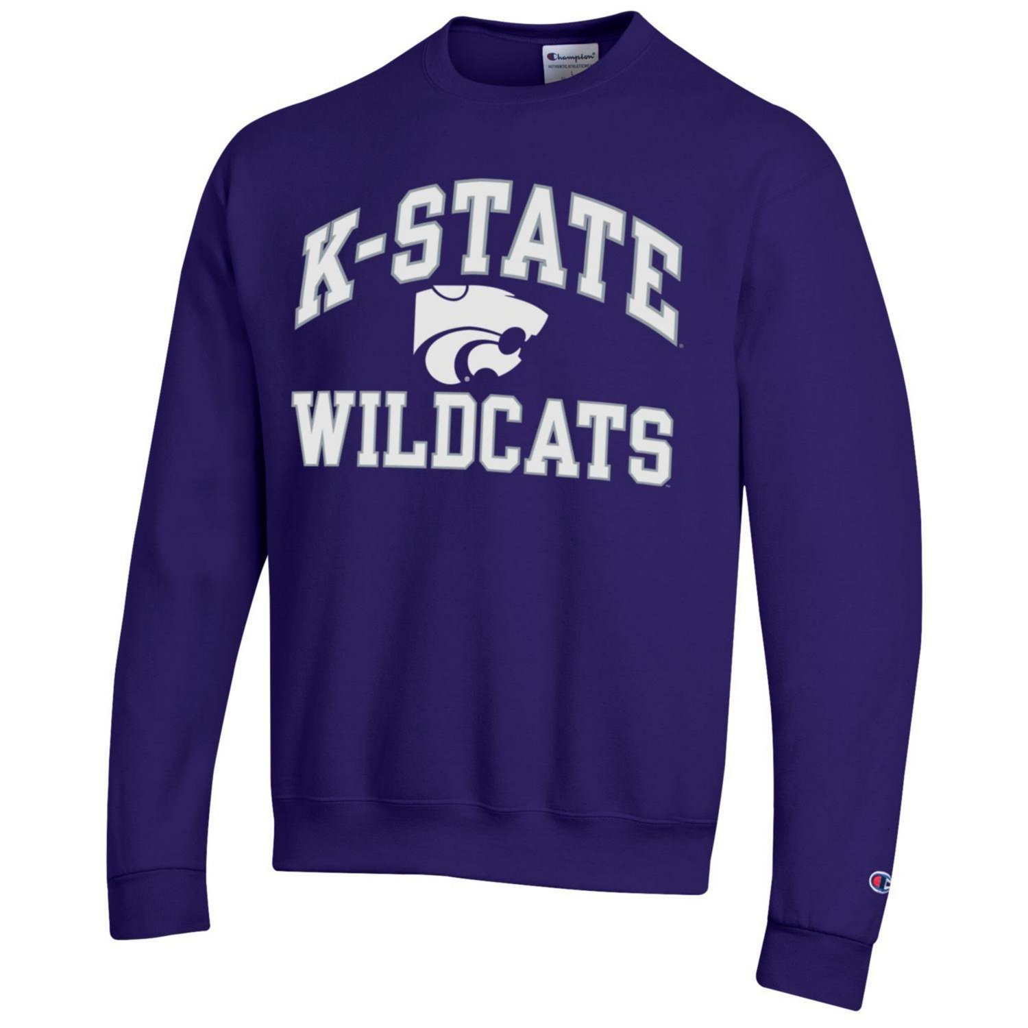 Champion Kansas State Wildcats High Motor Pullover Sweatshirt - view number 2