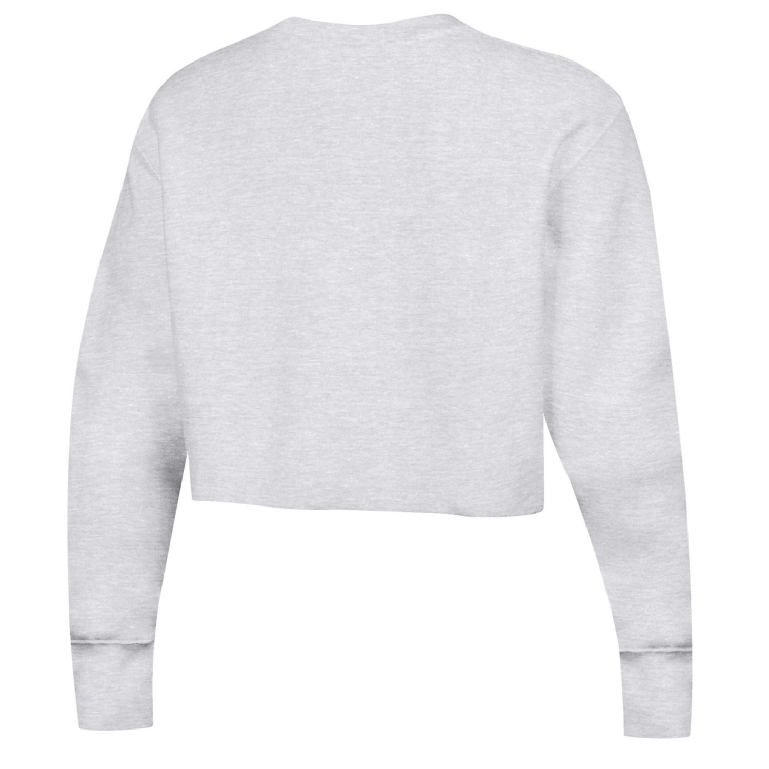 Champion Michigan Wolverines Reverse Weave Cropped Pullover Sweatshirt                                                           - view number 3