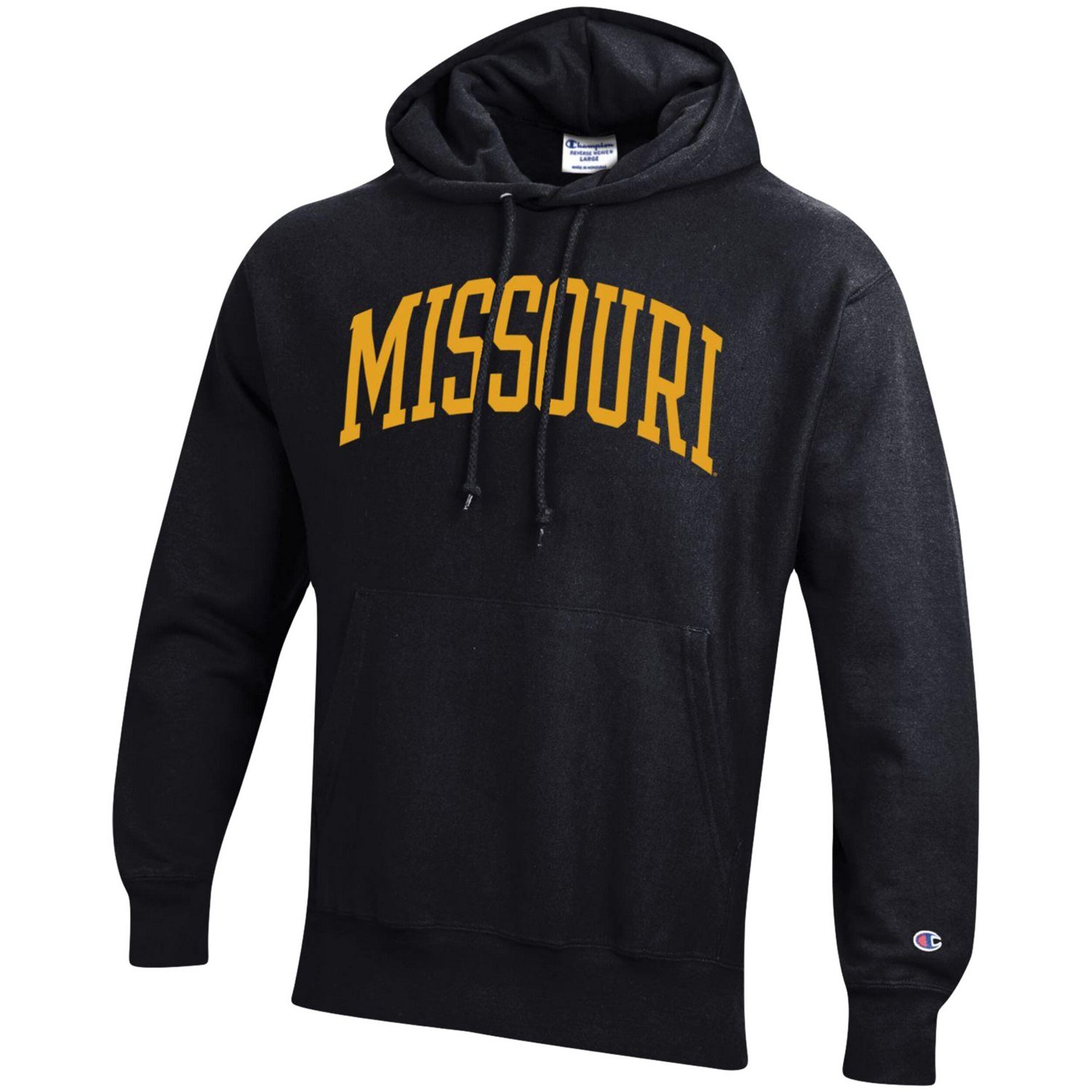 Champion Missouri Tigers Team Arch Reverse Weave Pullover Hoodie                                                                 - view number 2