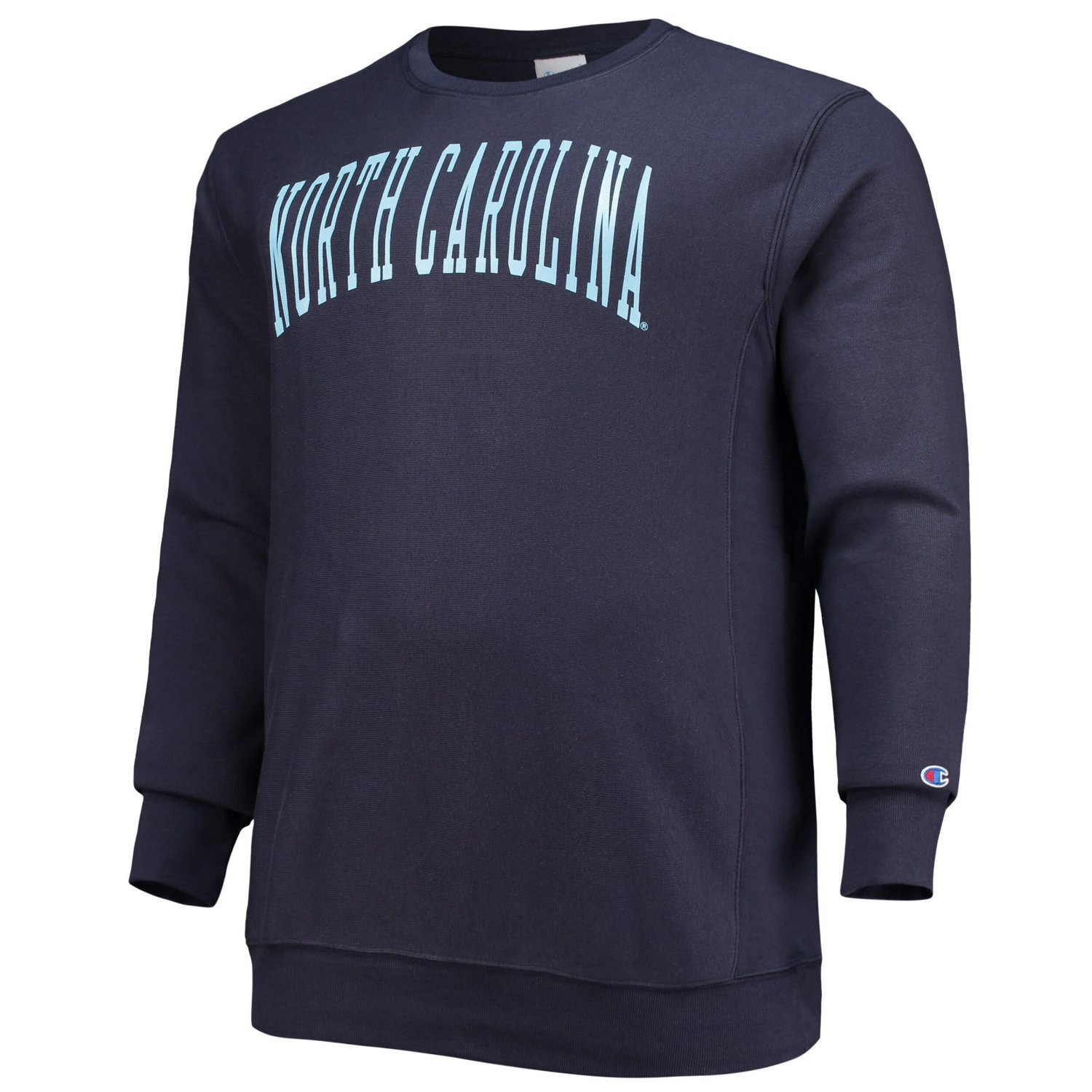 Champion North Carolina Tar Heels Big  Tall Reverse Weave Fleece Crewneck Pullover Sweatshirt - view number 2