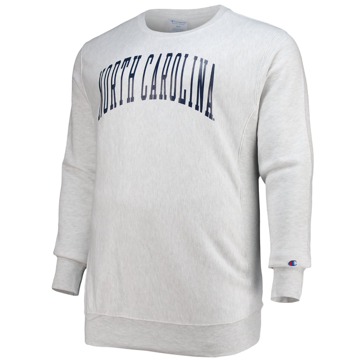 Champion North Carolina Tar Heels Big  Tall Reverse Weave Fleece Crewneck Pullover Sweatshirt - view number 2