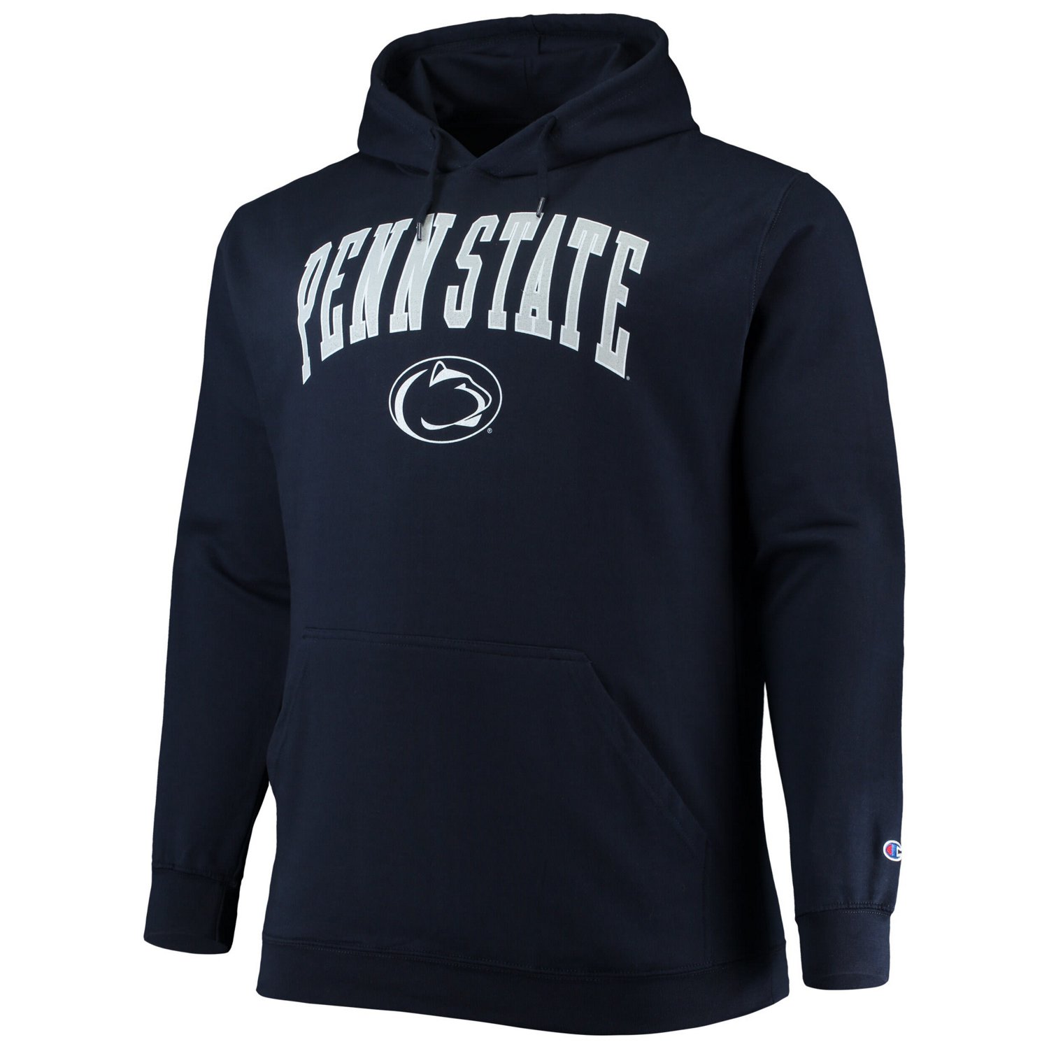 Champion Penn State Nittany Lions Big  Tall Arch Over Logo Powerblend Pullover Hoodie