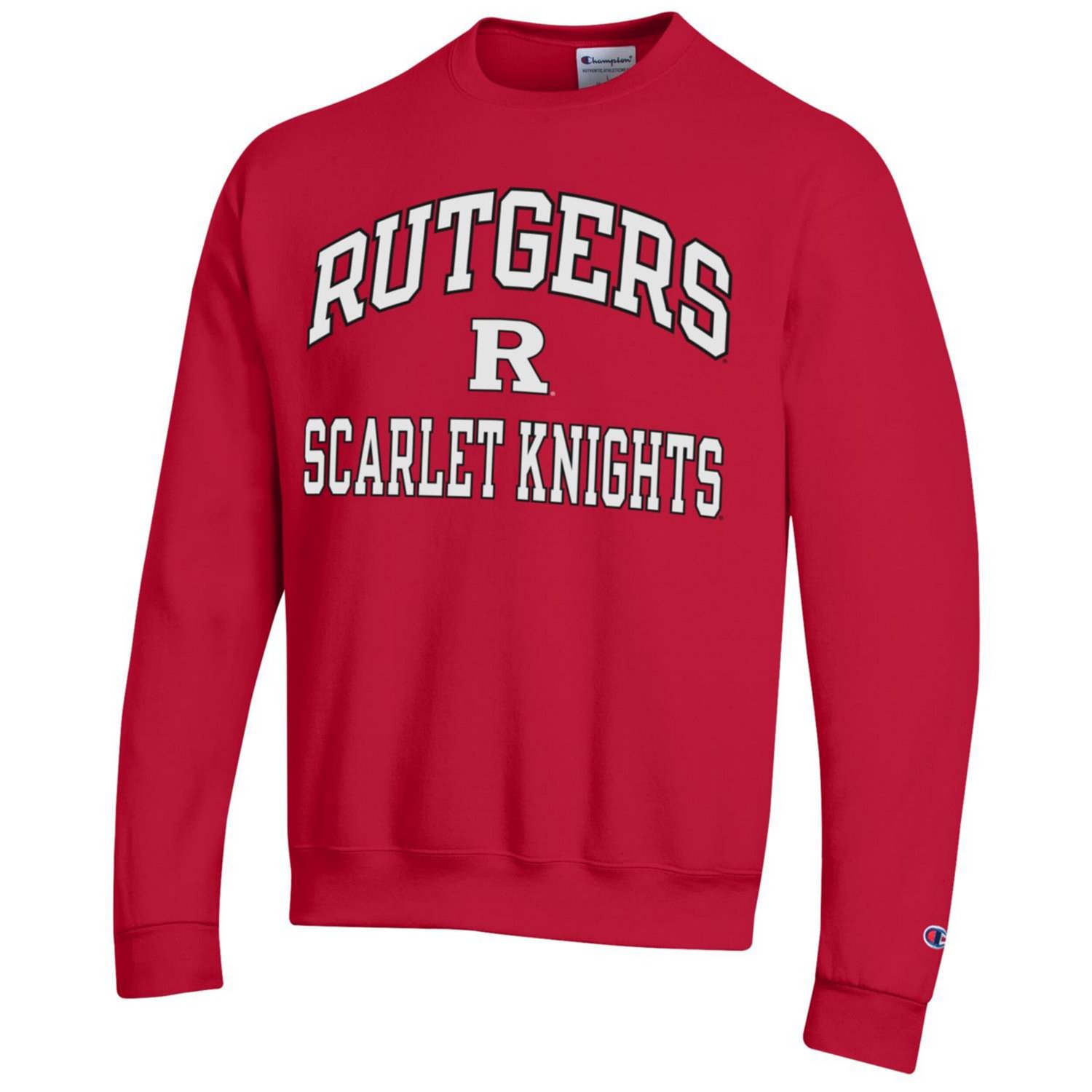 Champion Rutgers Scarlet Knights High Motor Pullover Sweatshirt