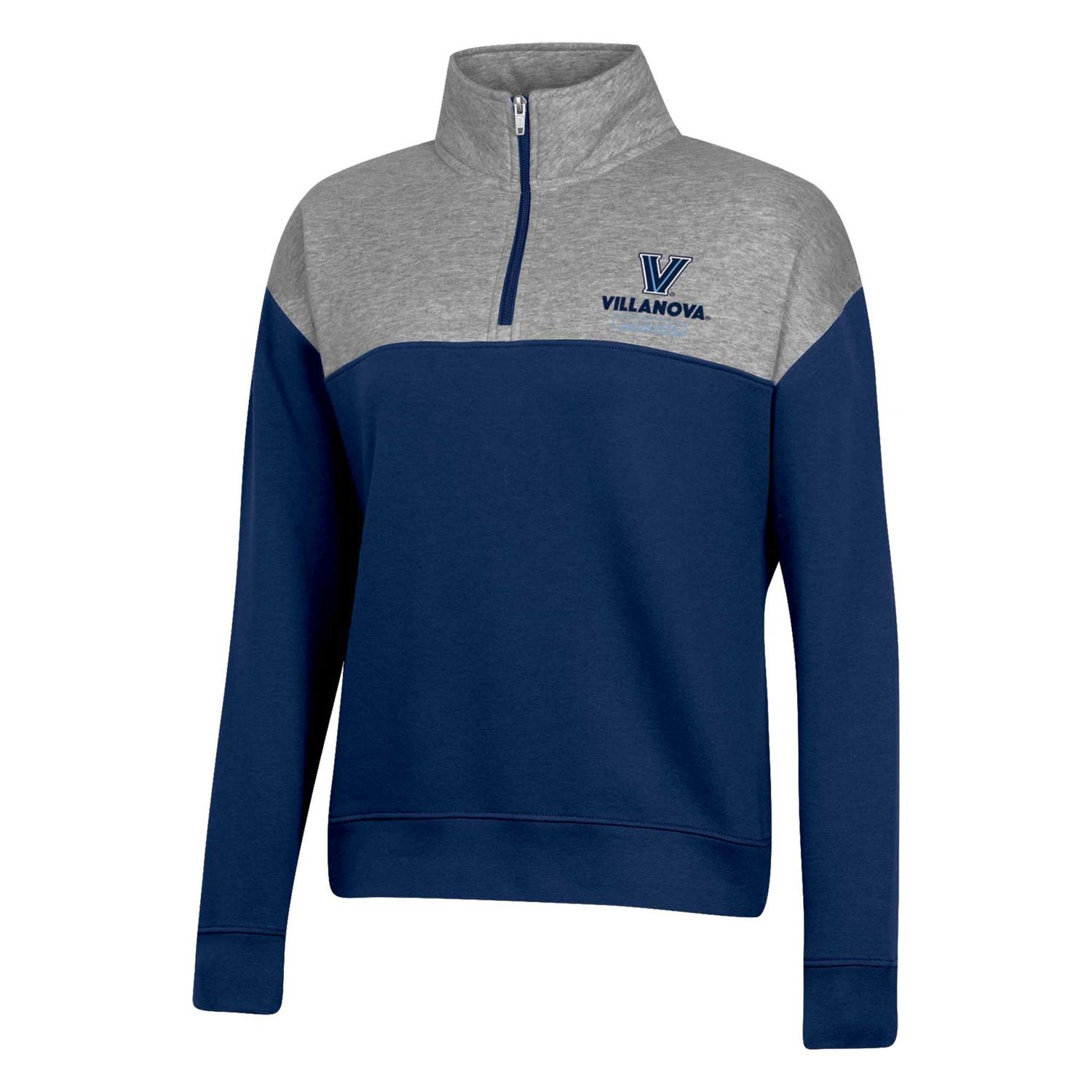 Champion Villanova Wildcats Color-Blocked Quarter-Zip Sweatshirt                                                                 - view number 2
