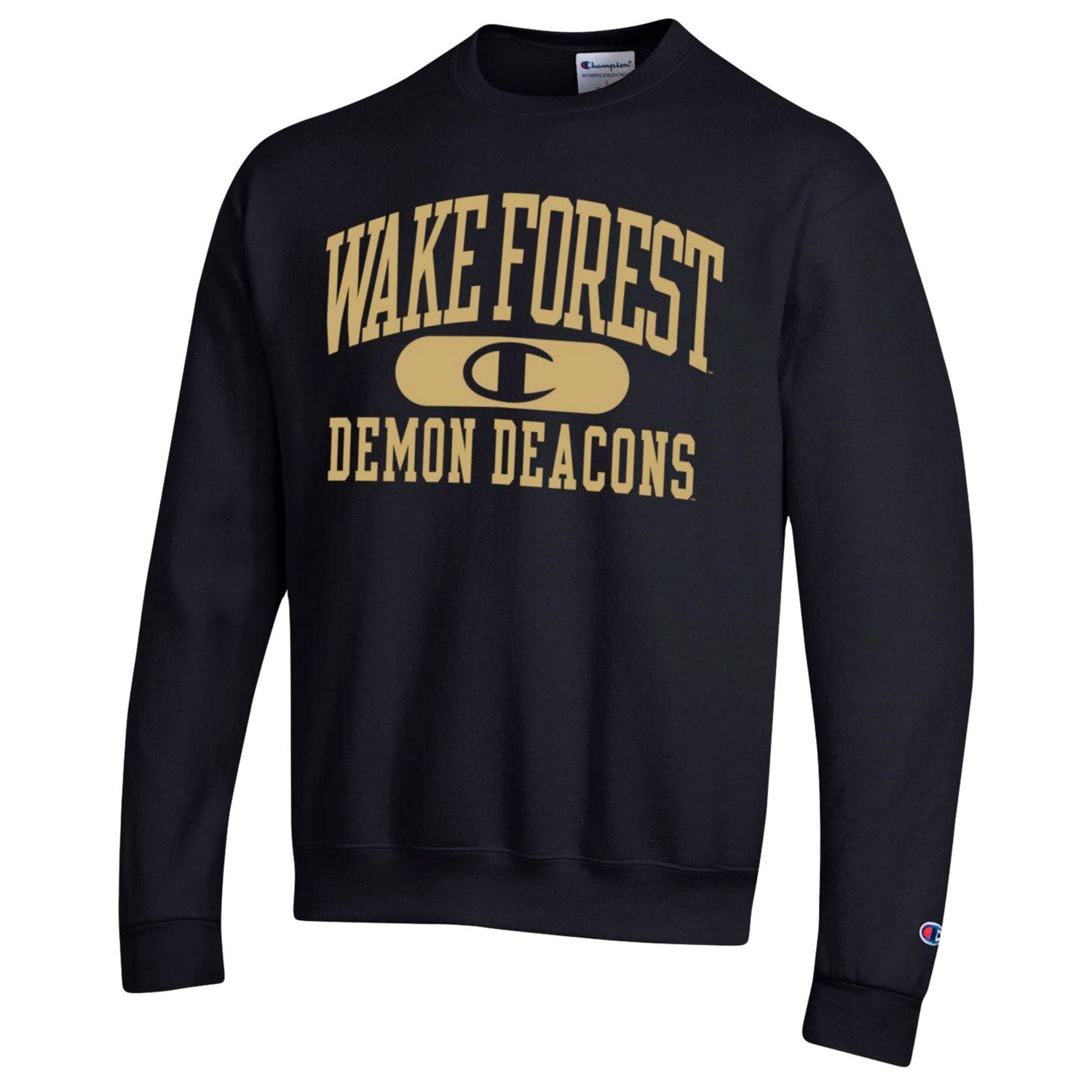 Champion Wake Forest Demon Deacons Arch Pill Sweatshirt                                                                          - view number 2