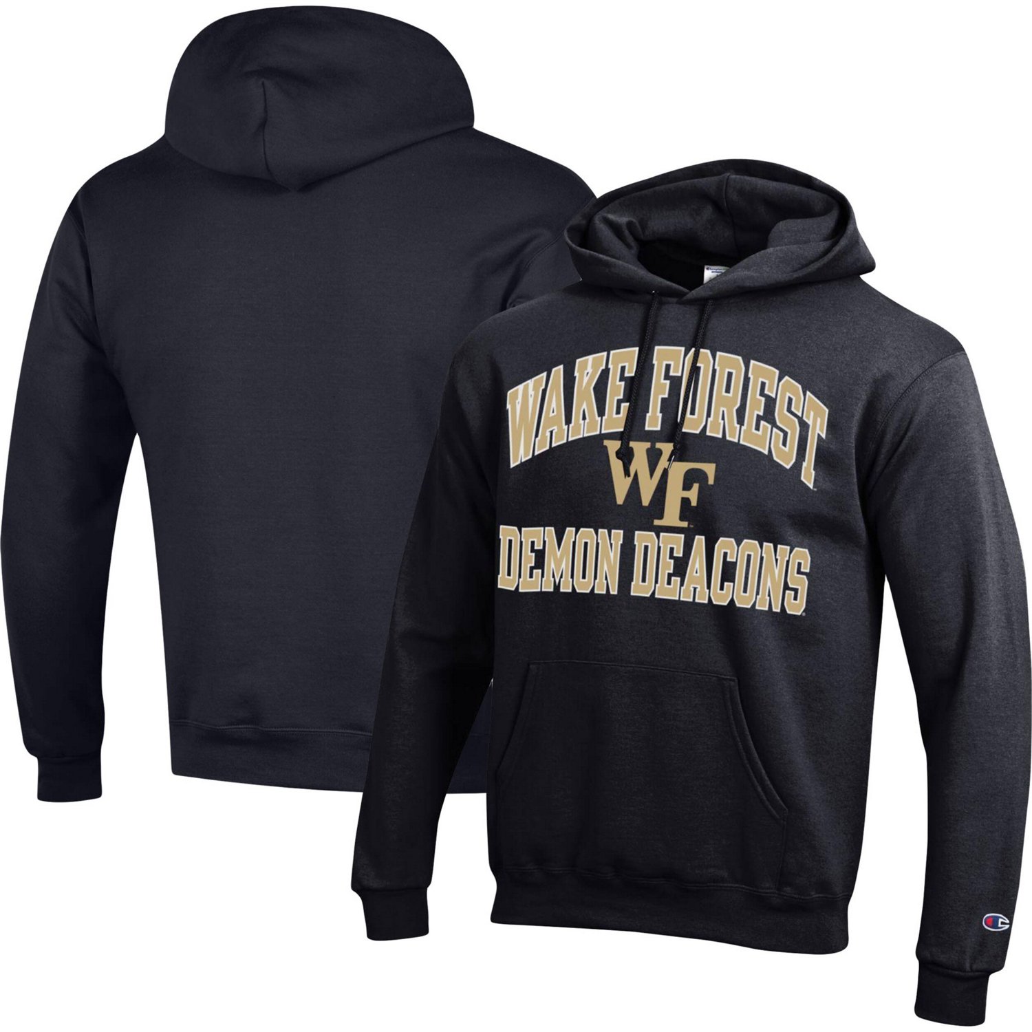 Champion Wake Forest Demon Deacons High Motor Pullover Hoodie