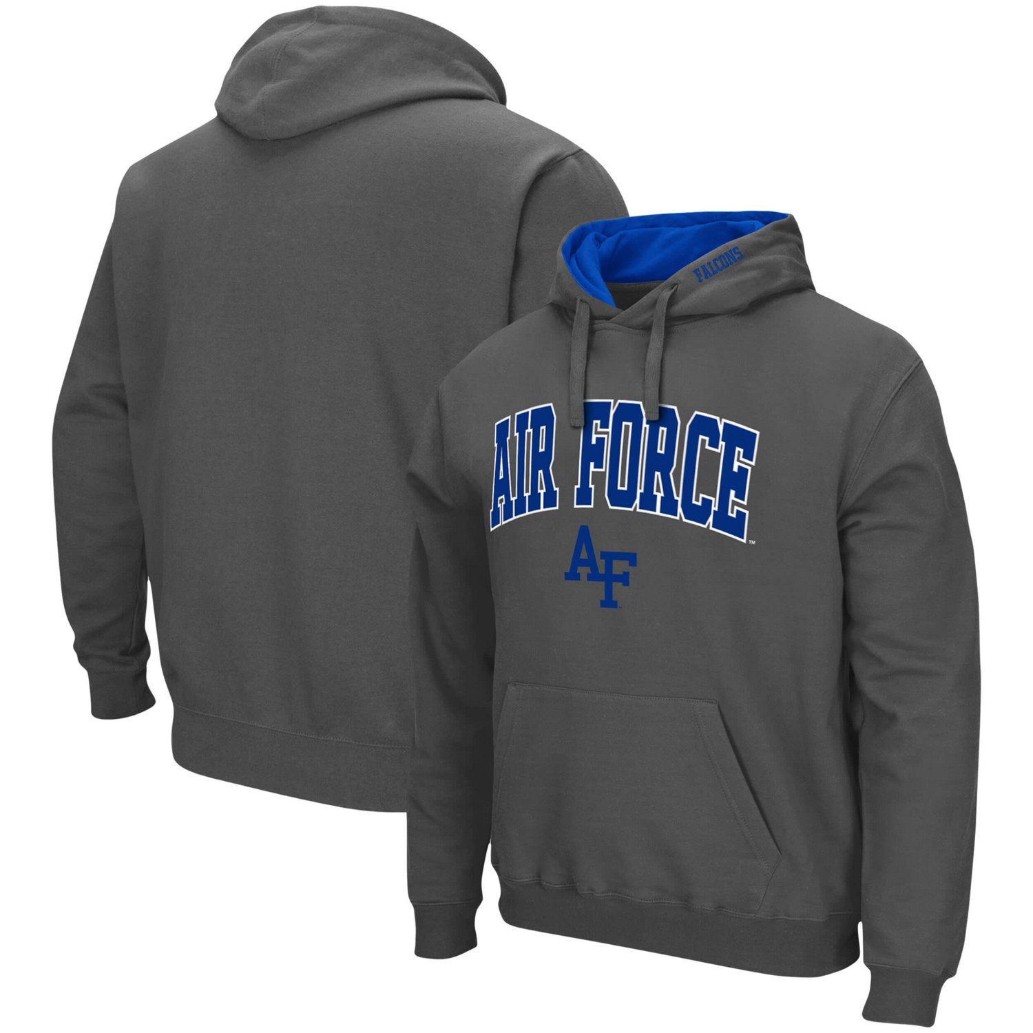 Colosseum Air Force Falcons Arch  Logo 30 Pullover Hoodie                                                                        - view number 1
