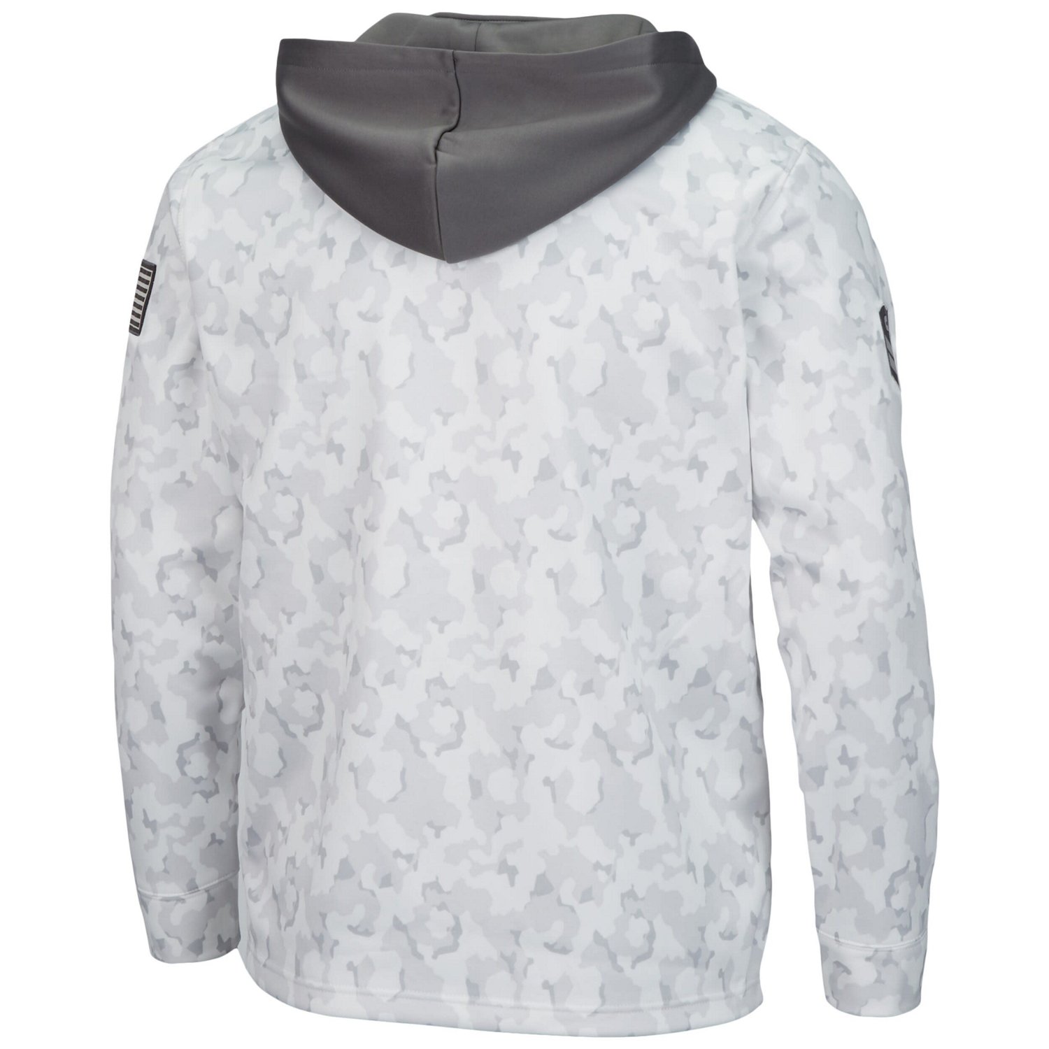 Colosseum Air Force Falcons OHT Military Appreciation Quarter-Zip Hoodie                                                         - view number 3