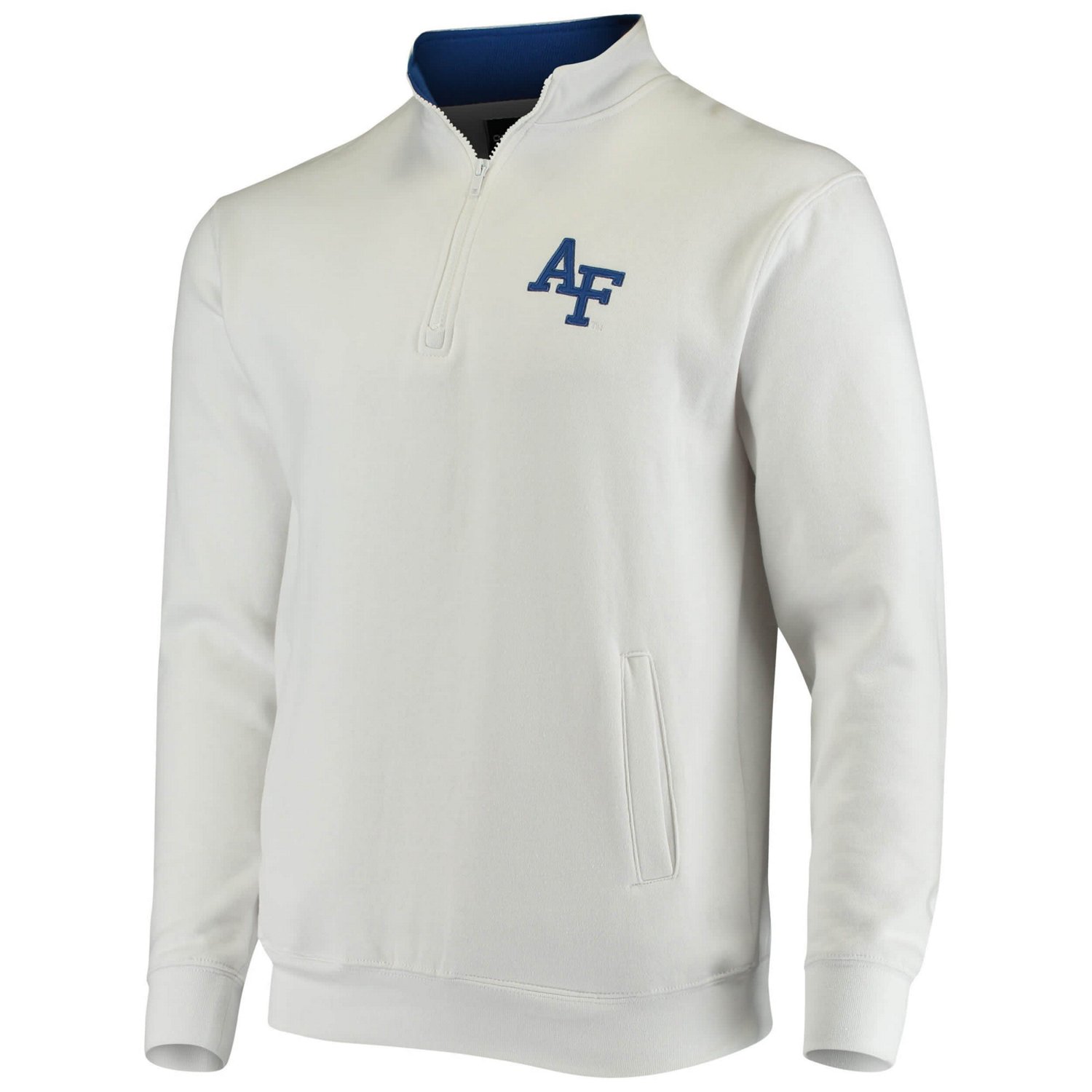 Colosseum Air Force Falcons Tortugas Logo Quarter-Zip Jacket - view number 2