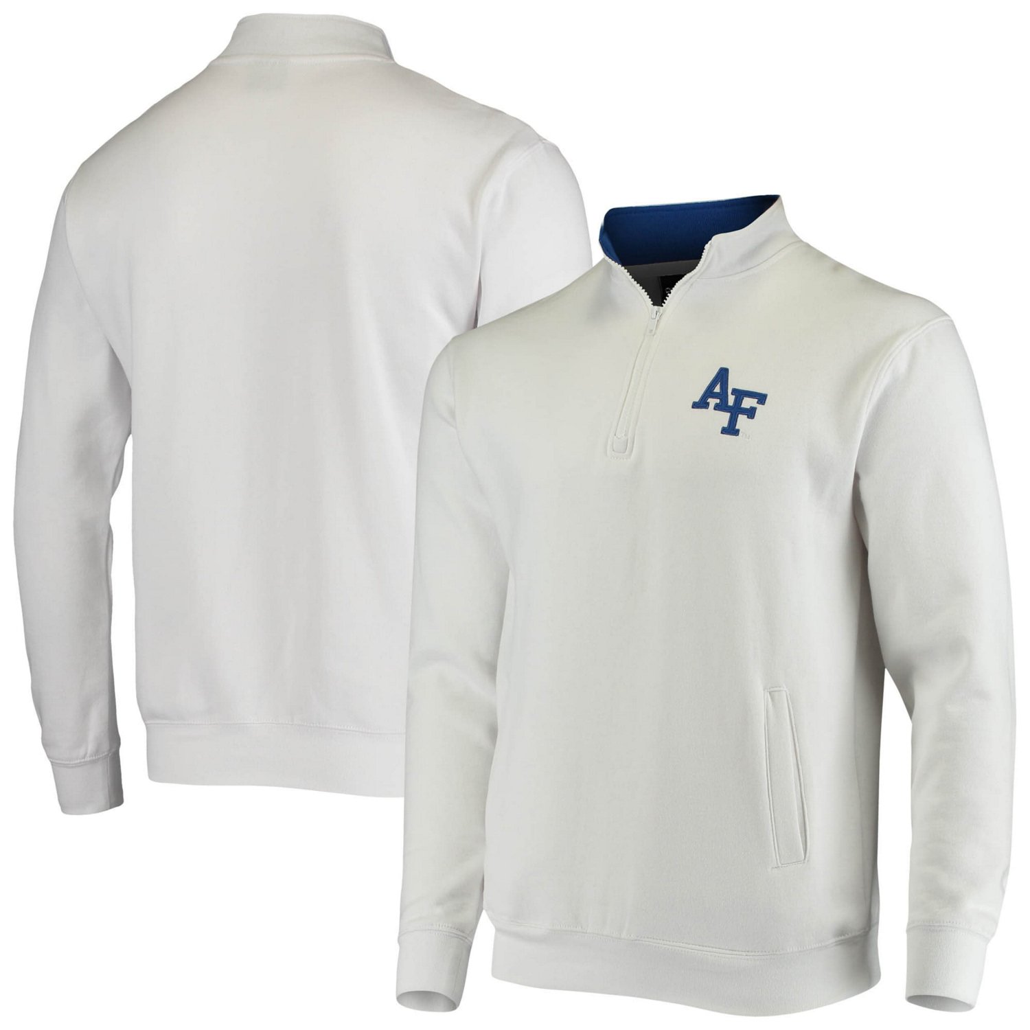 Colosseum Air Force Falcons Tortugas Logo Quarter-Zip Jacket