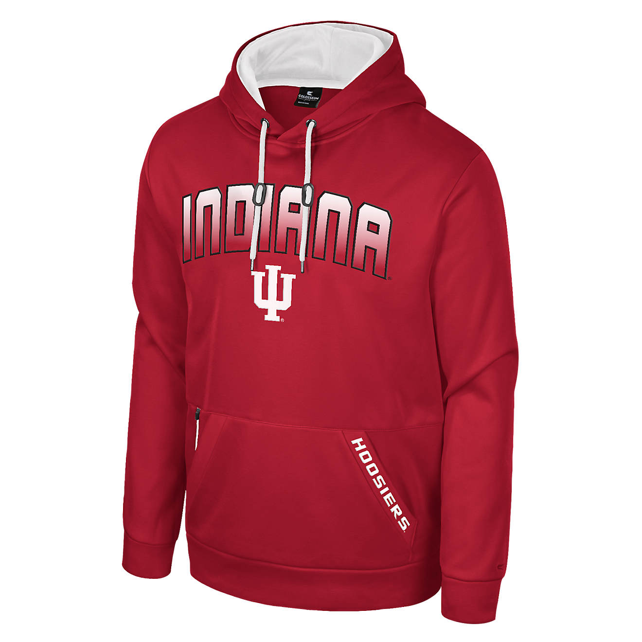 Colosseum Athletics Men's Indiana University Levitating Pullover Hoodie                                                          - view number 1