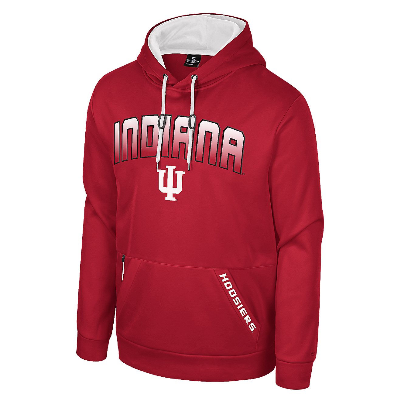 Colosseum Athletics Men's Indiana University Levitating Pullover Hoodie                                                          - view number 1