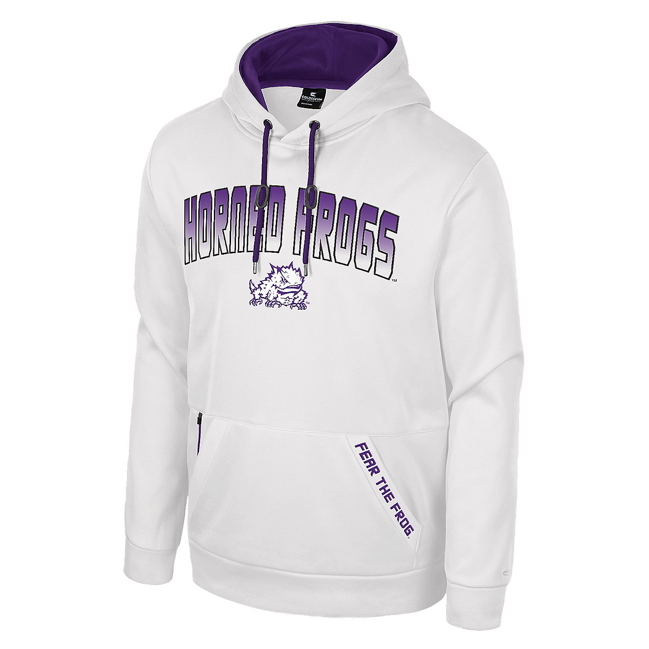 Colosseum Athletics Men's Texas Christian University Levitating Pullover Hoodie                                                  - view number 1