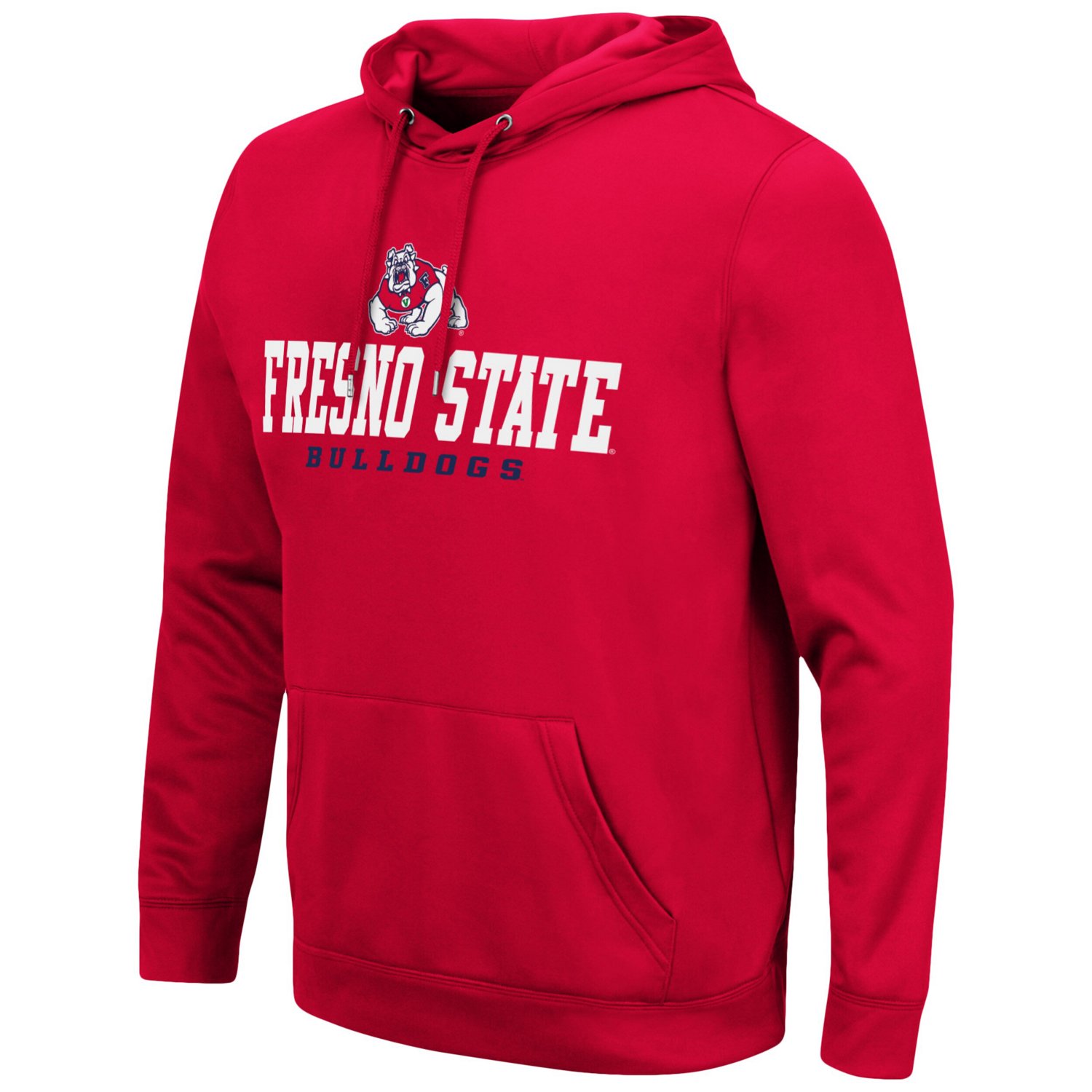 Colosseum Fresno State Bulldogs Lantern Pullover Hoodie                                                                          - view number 2
