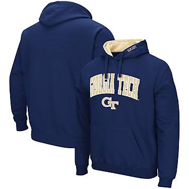 Colosseum Georgia Tech Yellow Jackets Arch and Logo Pullover Hoodie                                                             