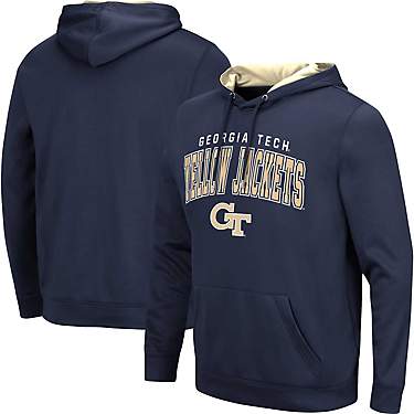 Colosseum Georgia Tech Yellow Jackets Resistance Pullover Hoodie                                                                