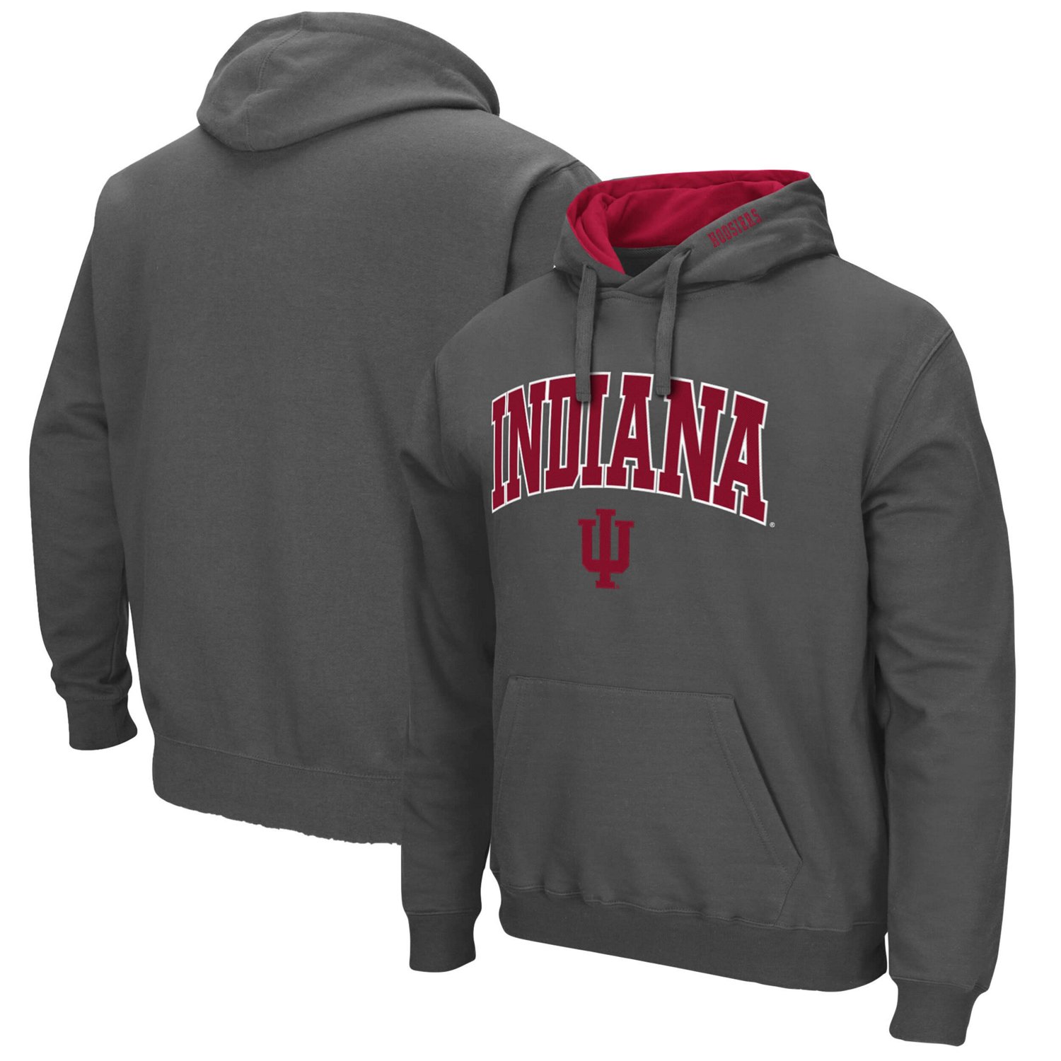 Colosseum Indiana Hoosiers Arch  Logo 30 Pullover Hoodie                                                                         - view number 1