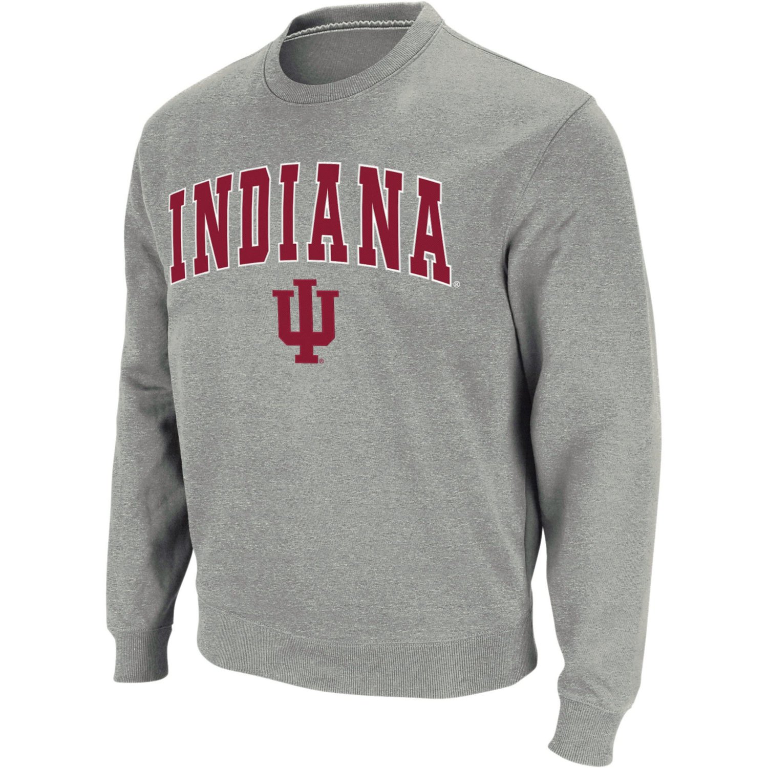 Colosseum Indiana Hoosiers Arch  Logo Crew Neck Sweatshirt