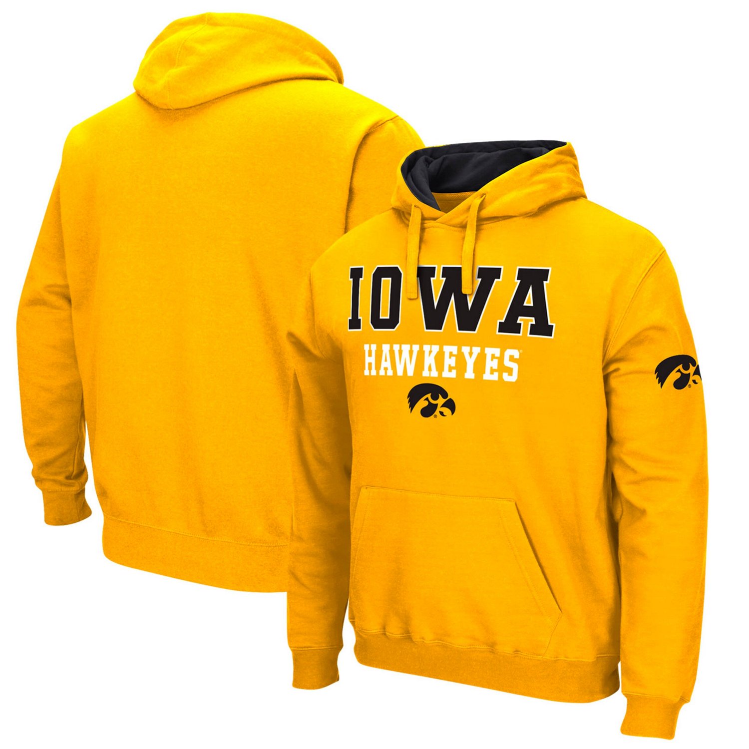 Colosseum Iowa Hawkeyes Sunrise Pullover Hoodie                                                                                  - view number 1
