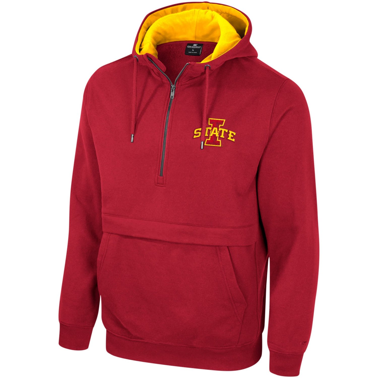 Colosseum Iowa State Cyclones Half-Zip Hoodie