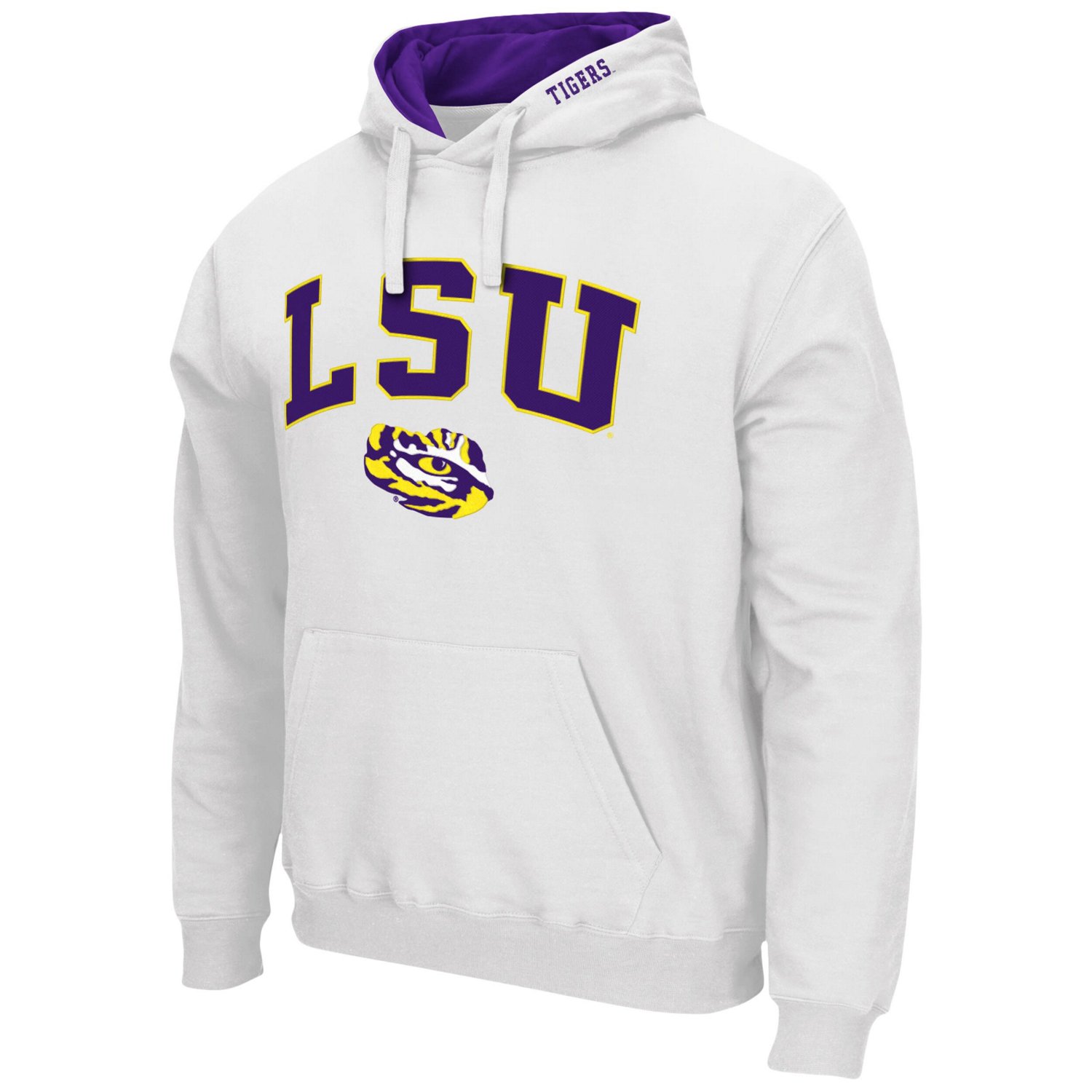 Colosseum LSU Tigers Arch  Logo 30 Pullover Hoodie                                                                               - view number 2