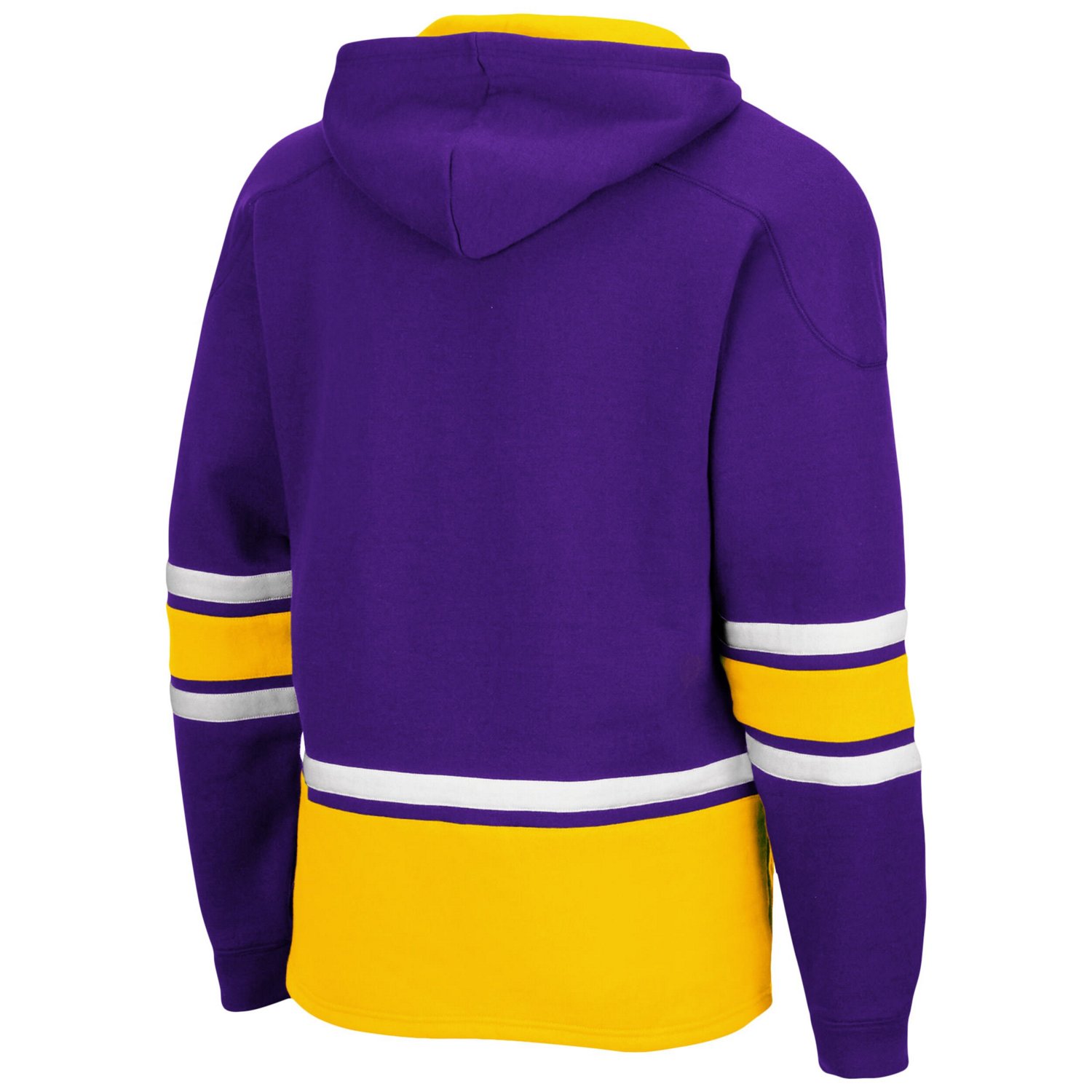 Colosseum LSU Tigers Lace Up 30 Pullover Hoodie                                                                                  - view number 3