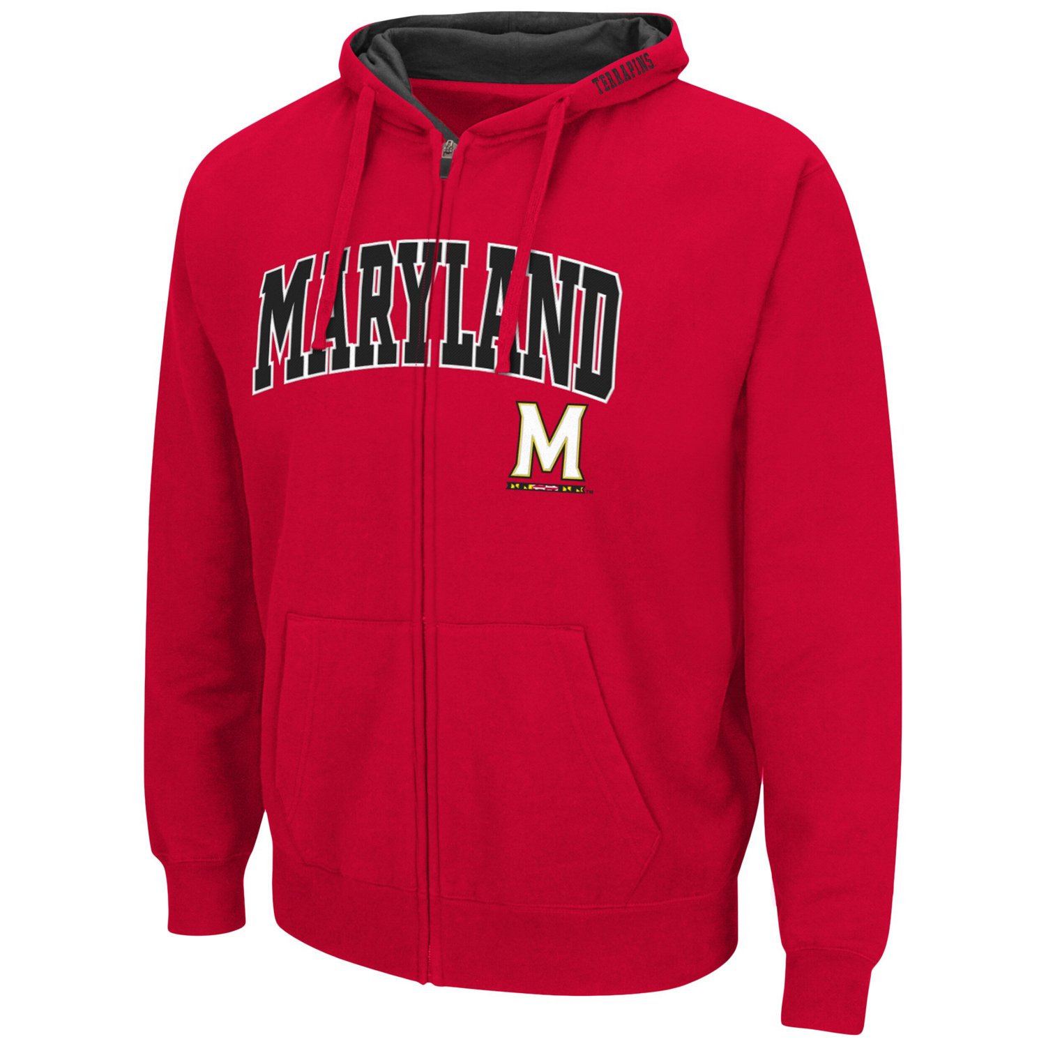 Colosseum Maryland Terrapins Arch  Logo 30 Full-Zip Hoodie                                                                       - view number 2