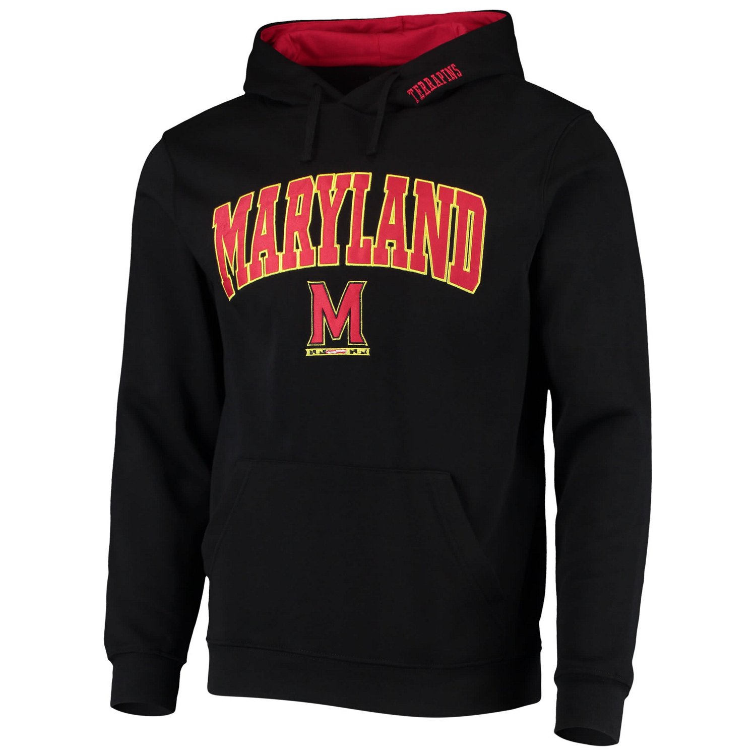 Colosseum Maryland Terrapins Arch  Logo 30 Pullover Hoodie                                                                       - view number 2