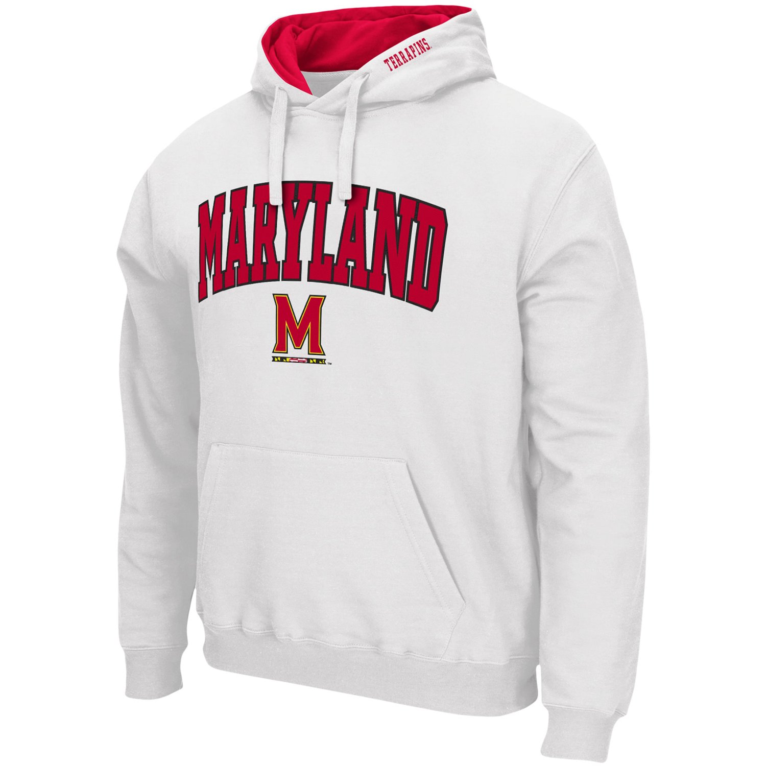 Colosseum Maryland Terrapins Arch  Logo 30 Pullover Hoodie                                                                       - view number 2