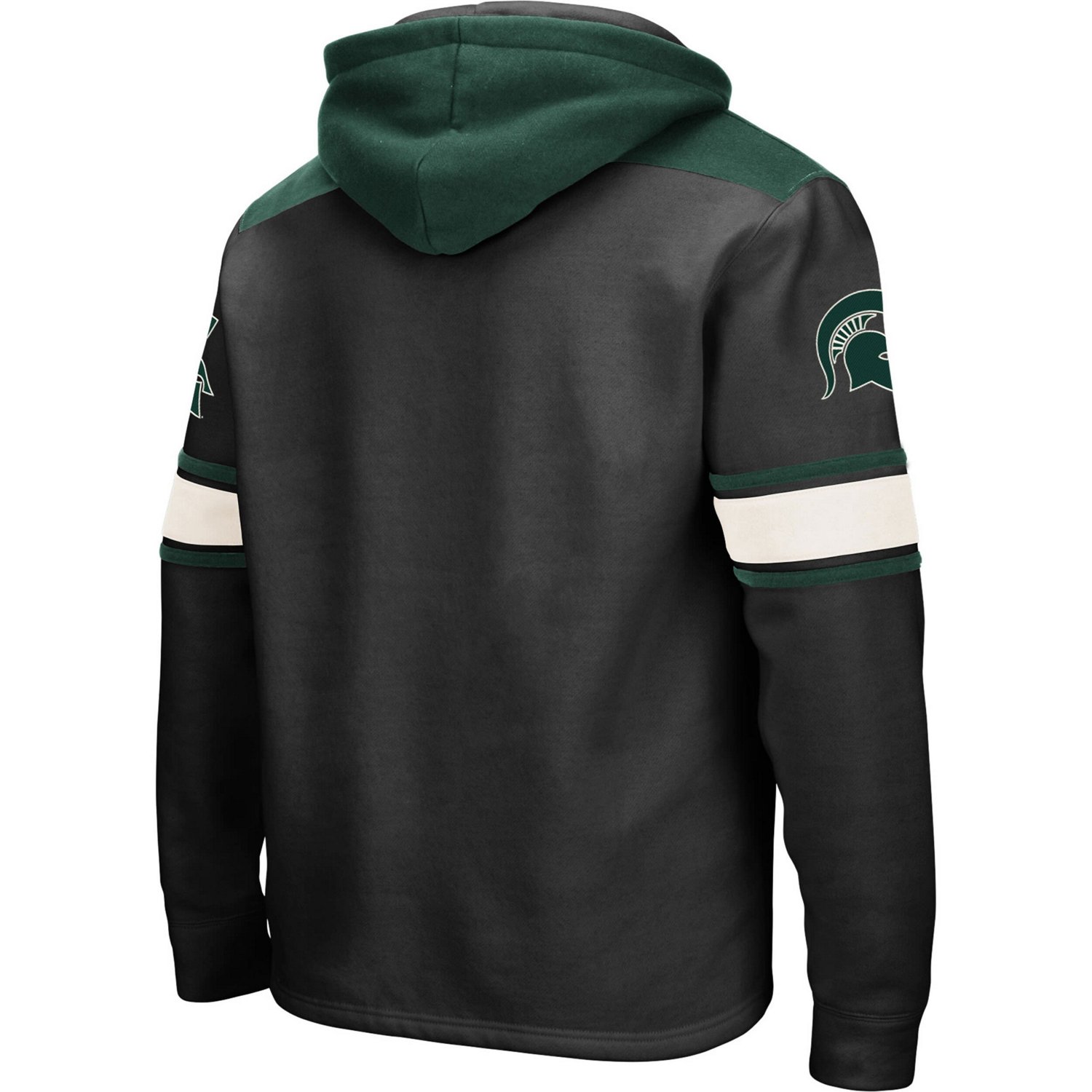 Colosseum Michigan State Spartans 20 Lace-Up Pullover Hoodie