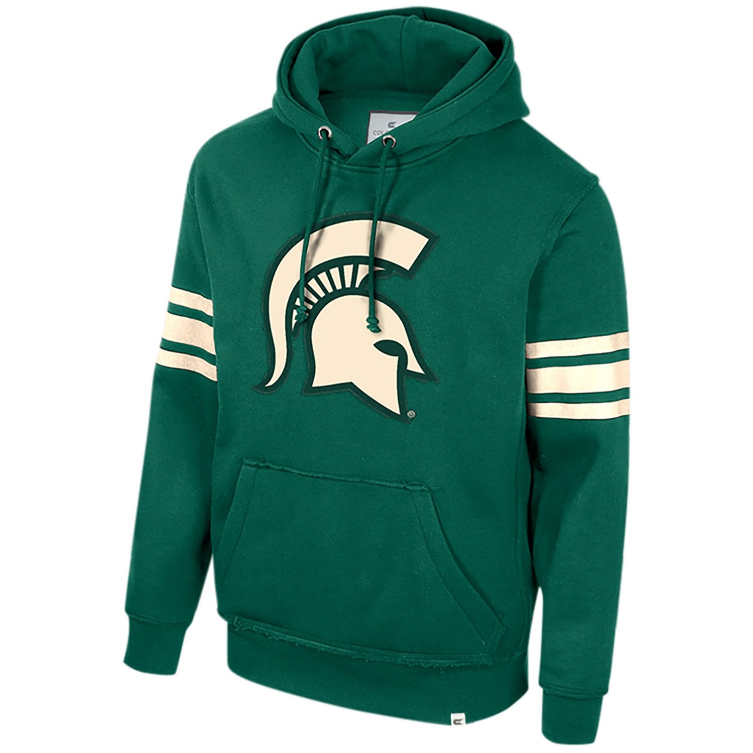 Colosseum Michigan State Spartans Saluting Pullover Hoodie